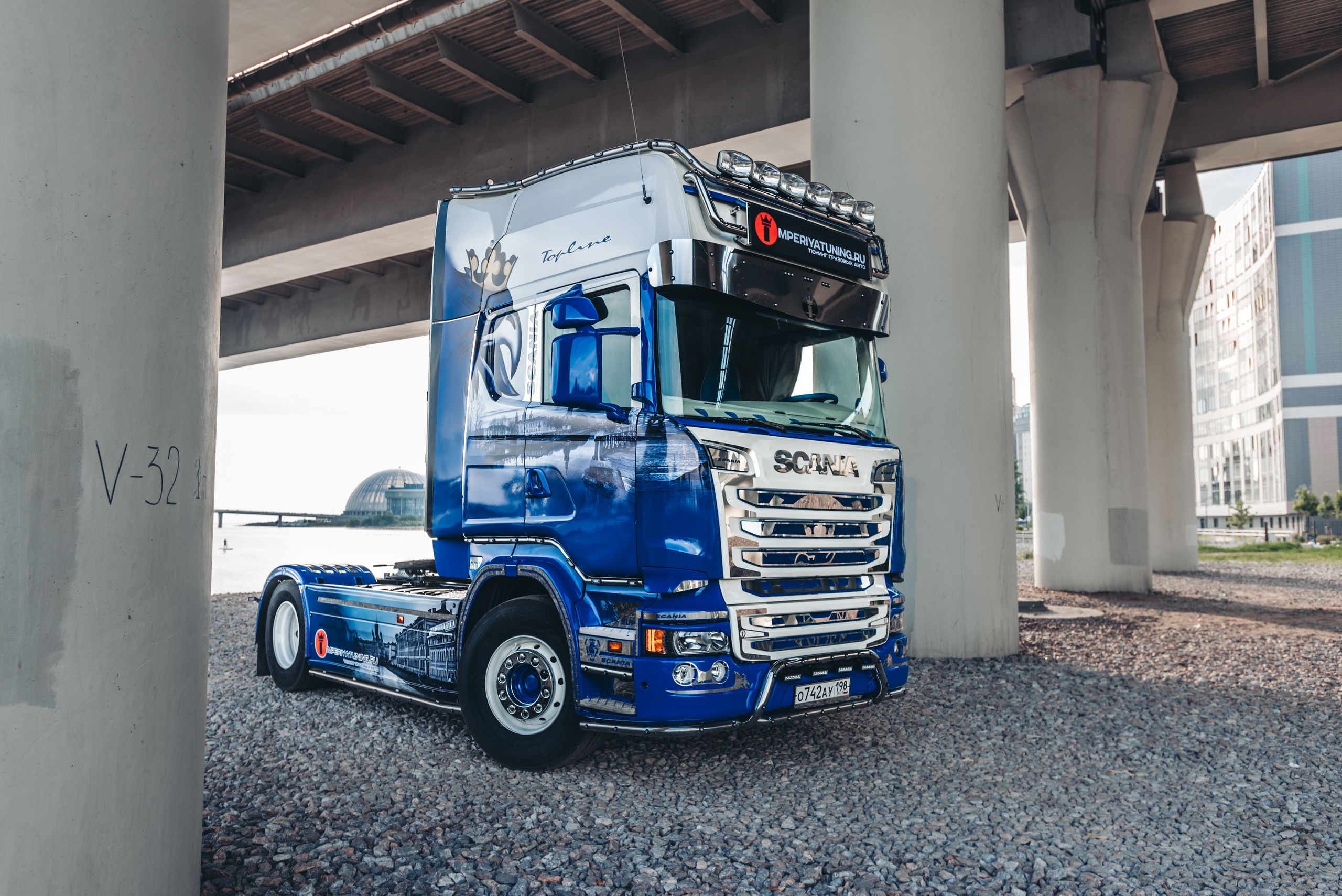 Imperia Tuning. Тюнинг грузовых автомобилей. Фотограф в Санкт-Петербурге и Ленинградской области