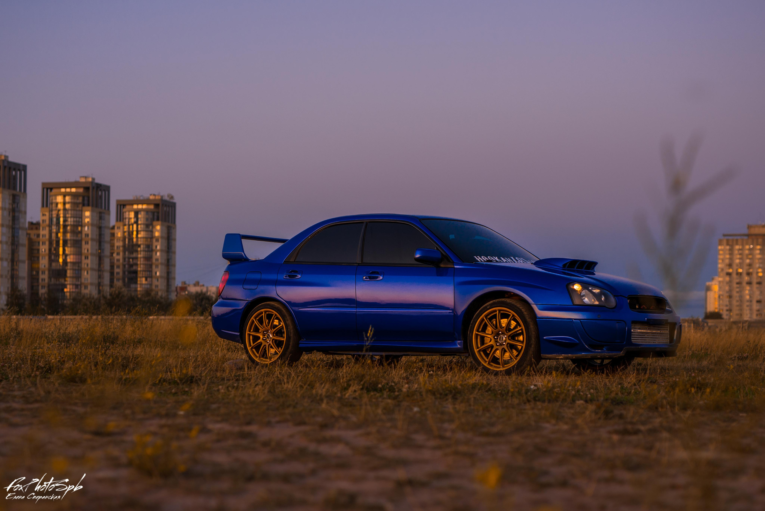 Тина и subaru. Фотограф в Санкт-Петербурге и Ленинградской области