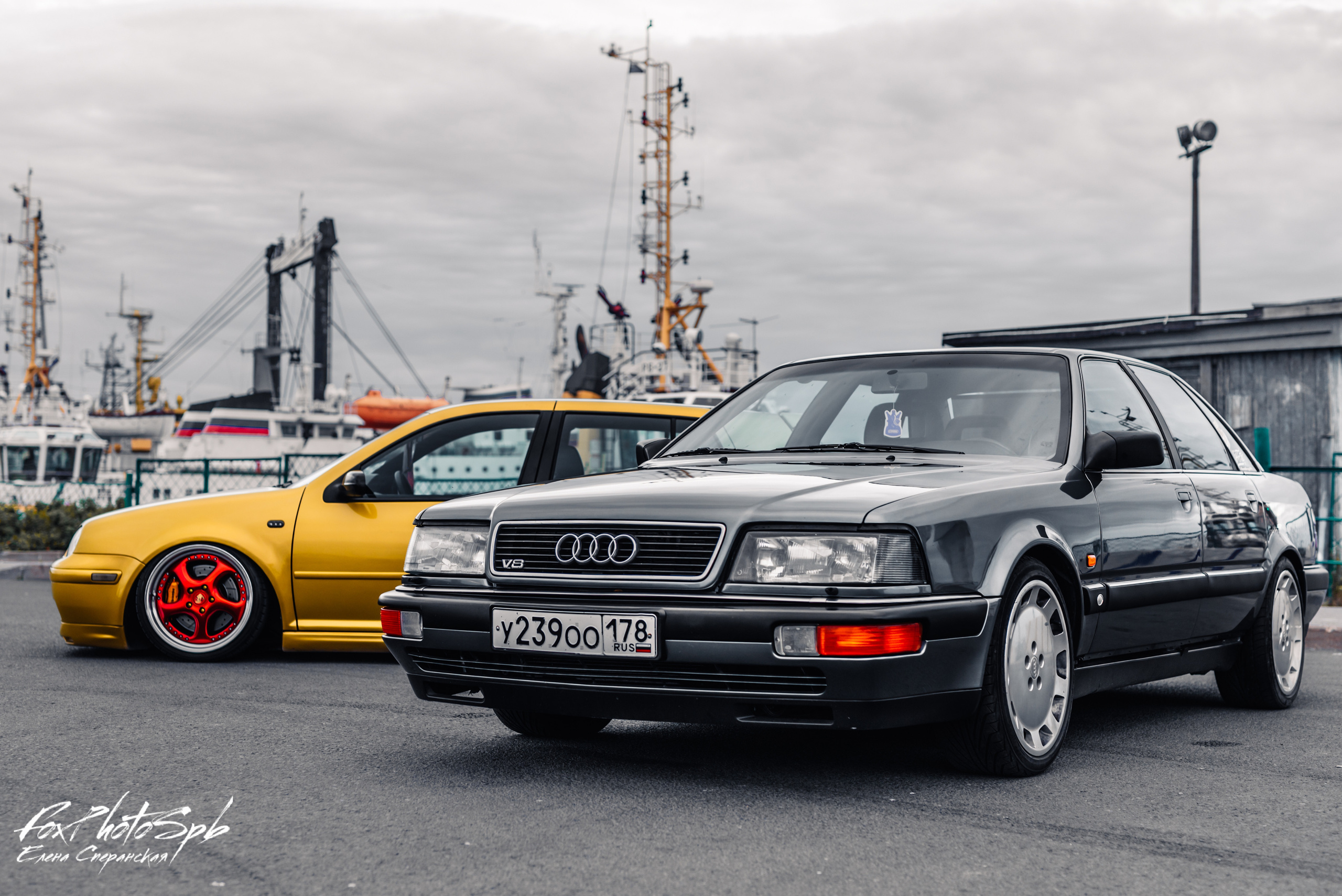 Volkswagen Golf Lemonade. Фотограф в Санкт-Петербурге и Ленинградской области