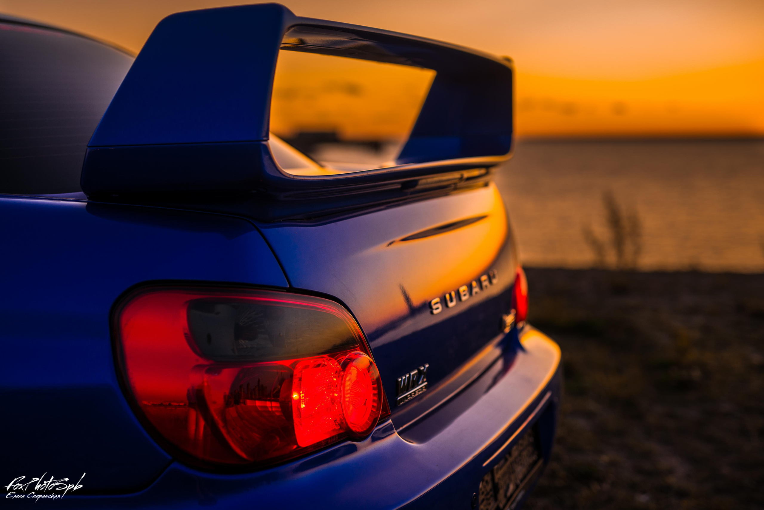 Тина и subaru. Фотограф в Санкт-Петербурге и Ленинградской области