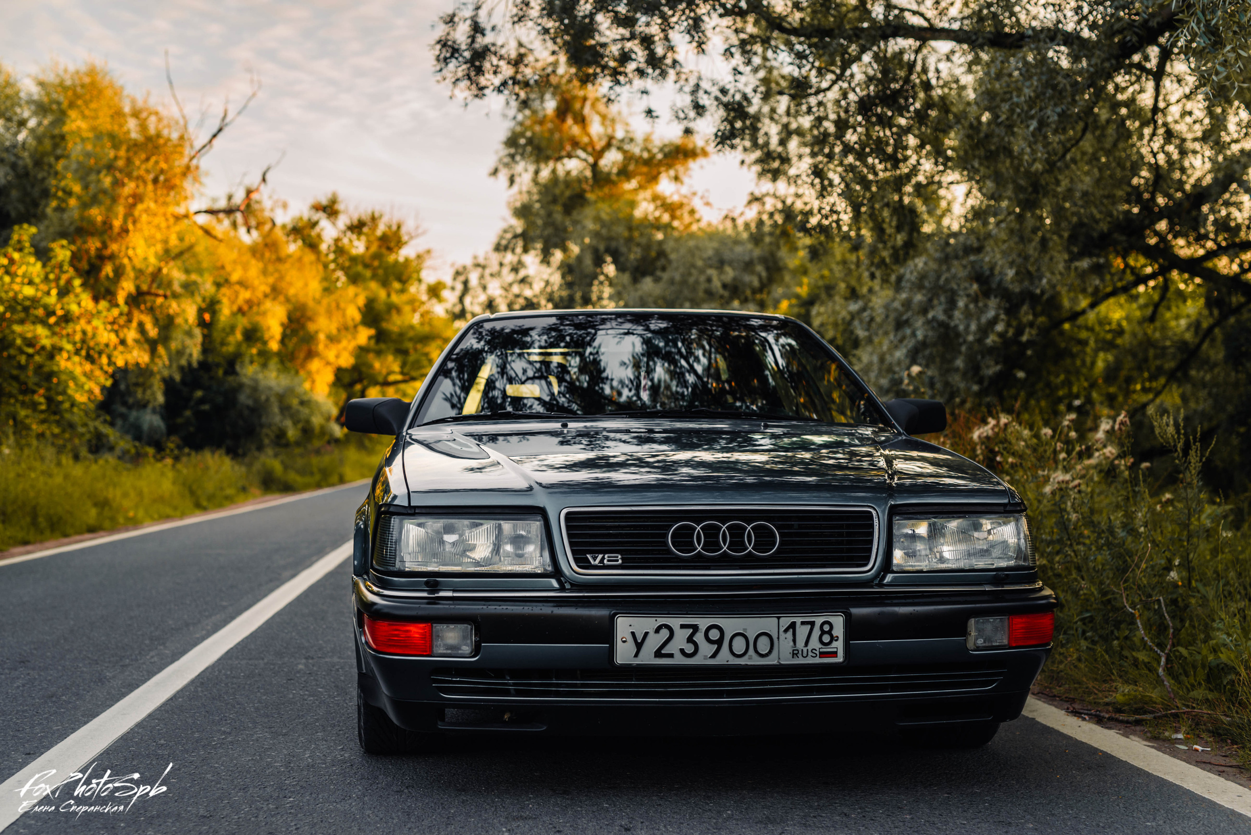Audi V8. Фотограф в Санкт-Петербурге и Ленинградской области