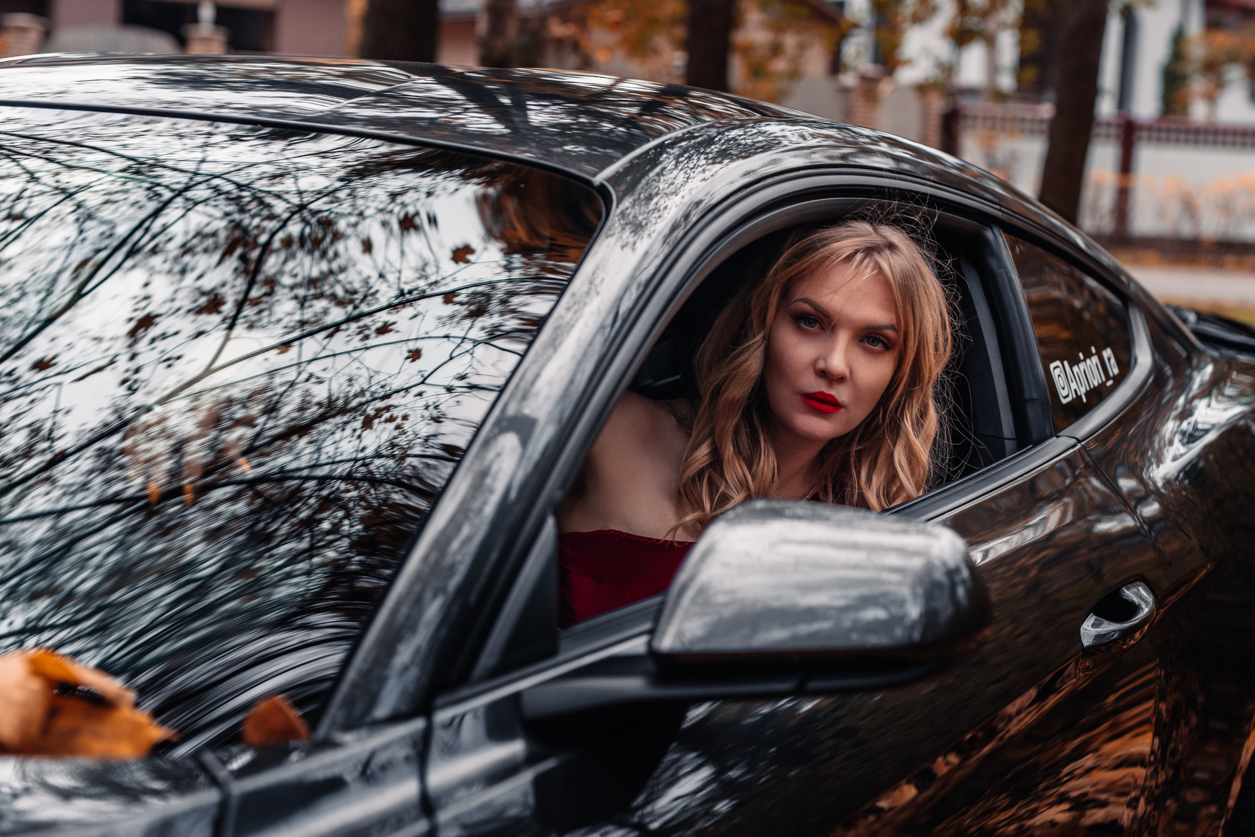 Дарья и Mustang. Фотограф в Санкт-Петербурге и Ленинградской области