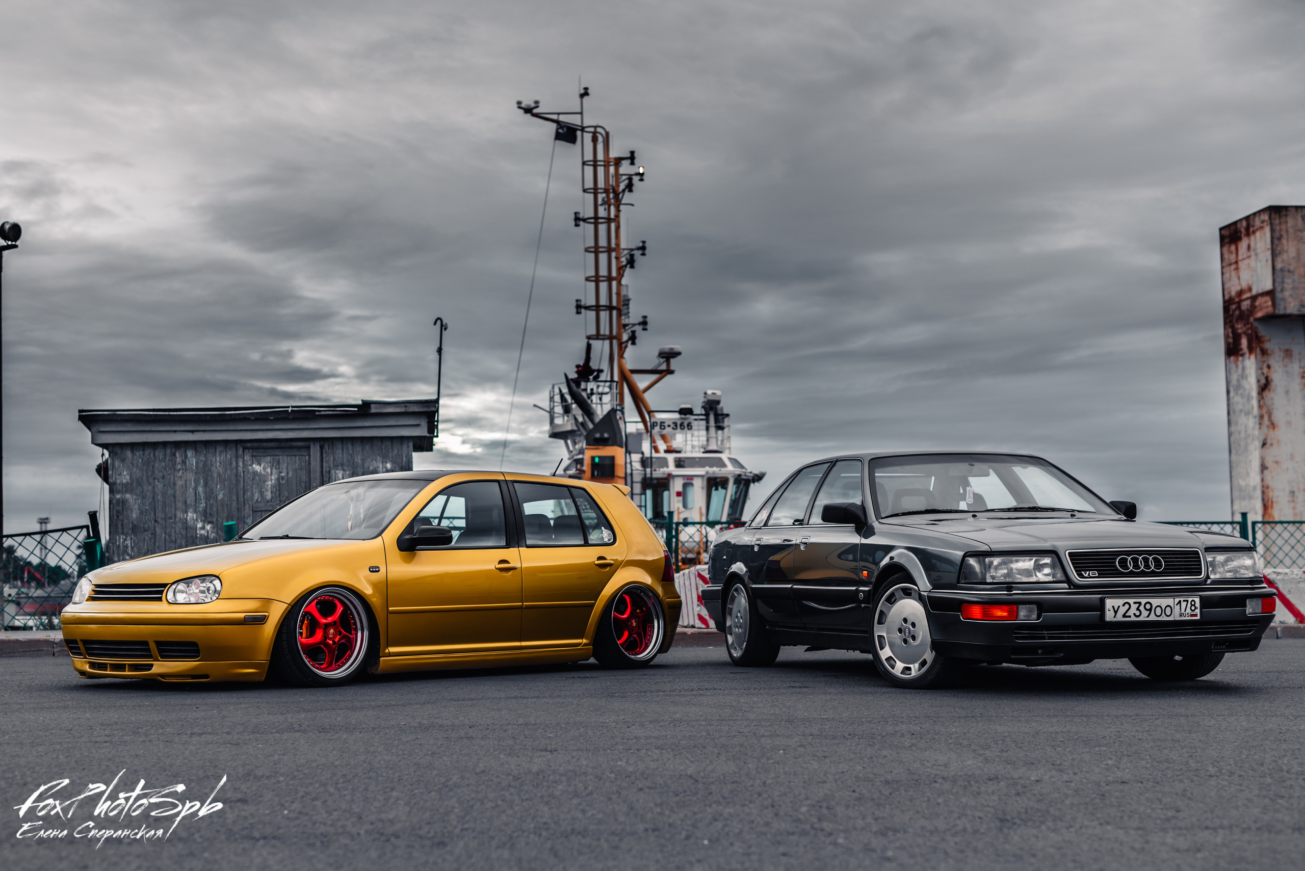 Volkswagen Golf Lemonade. Фотограф в Санкт-Петербурге и Ленинградской области