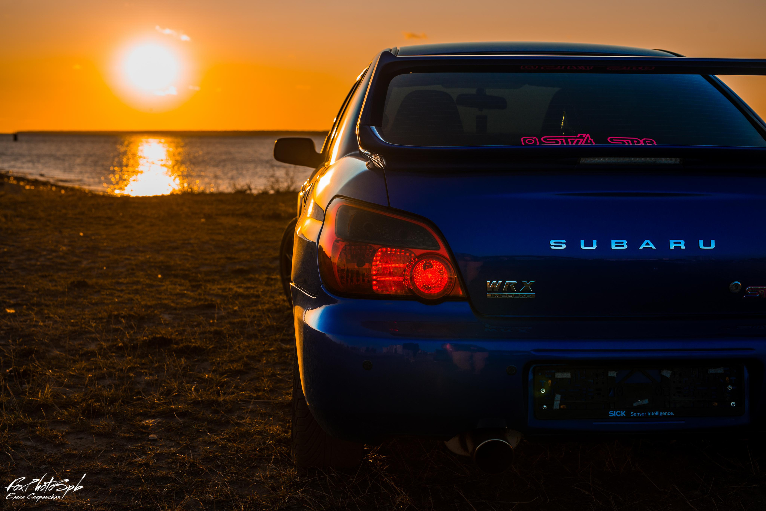 Тина и subaru. Фотограф в Санкт-Петербурге и Ленинградской области