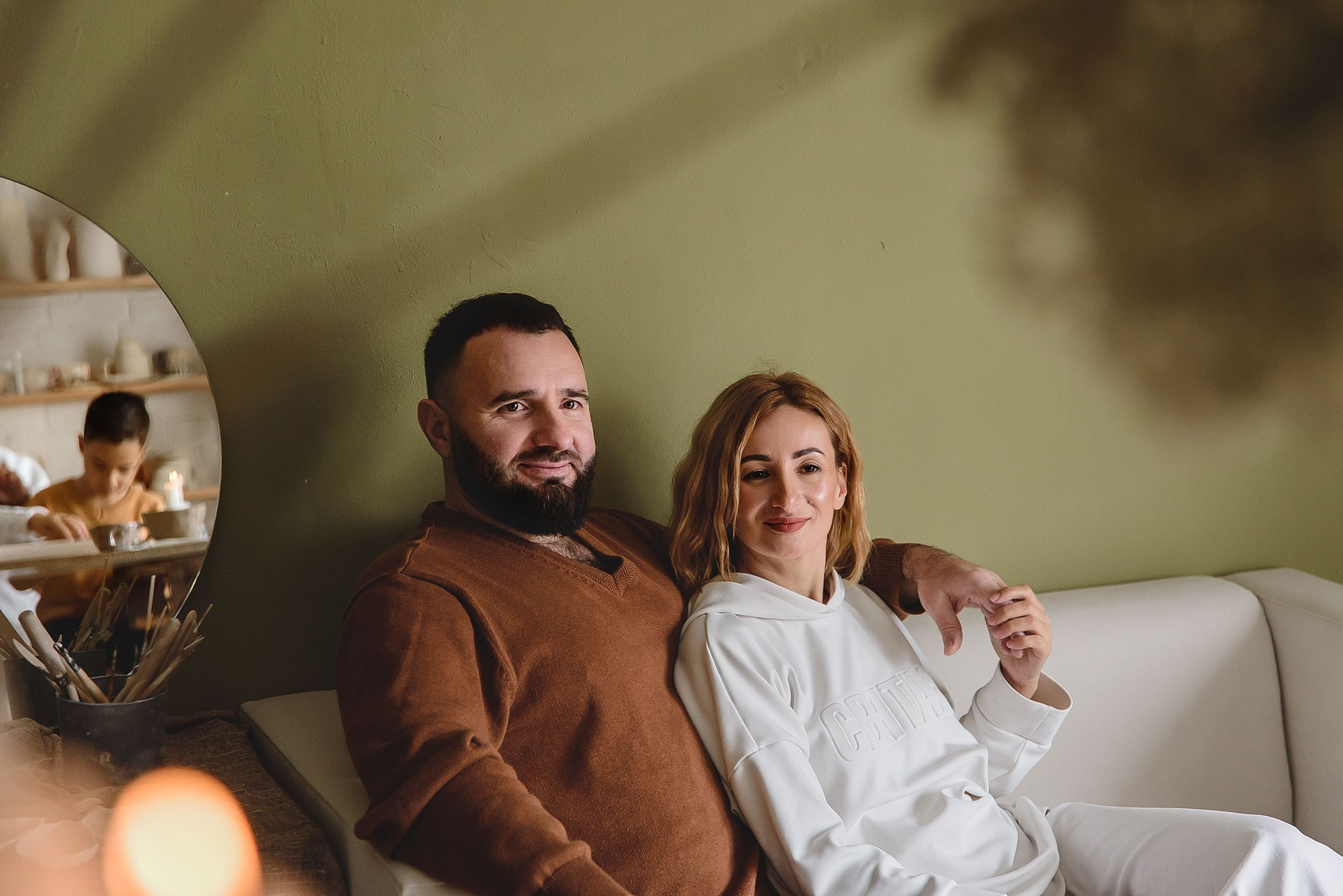 семейная фотосессия в Крыму, семейный фотограф Ольга Юзюк, семейная фотосессия в студии, семейная фотосессия в гончарной, семейная фотосессия лайфстайл, семейный фотограф в крыму