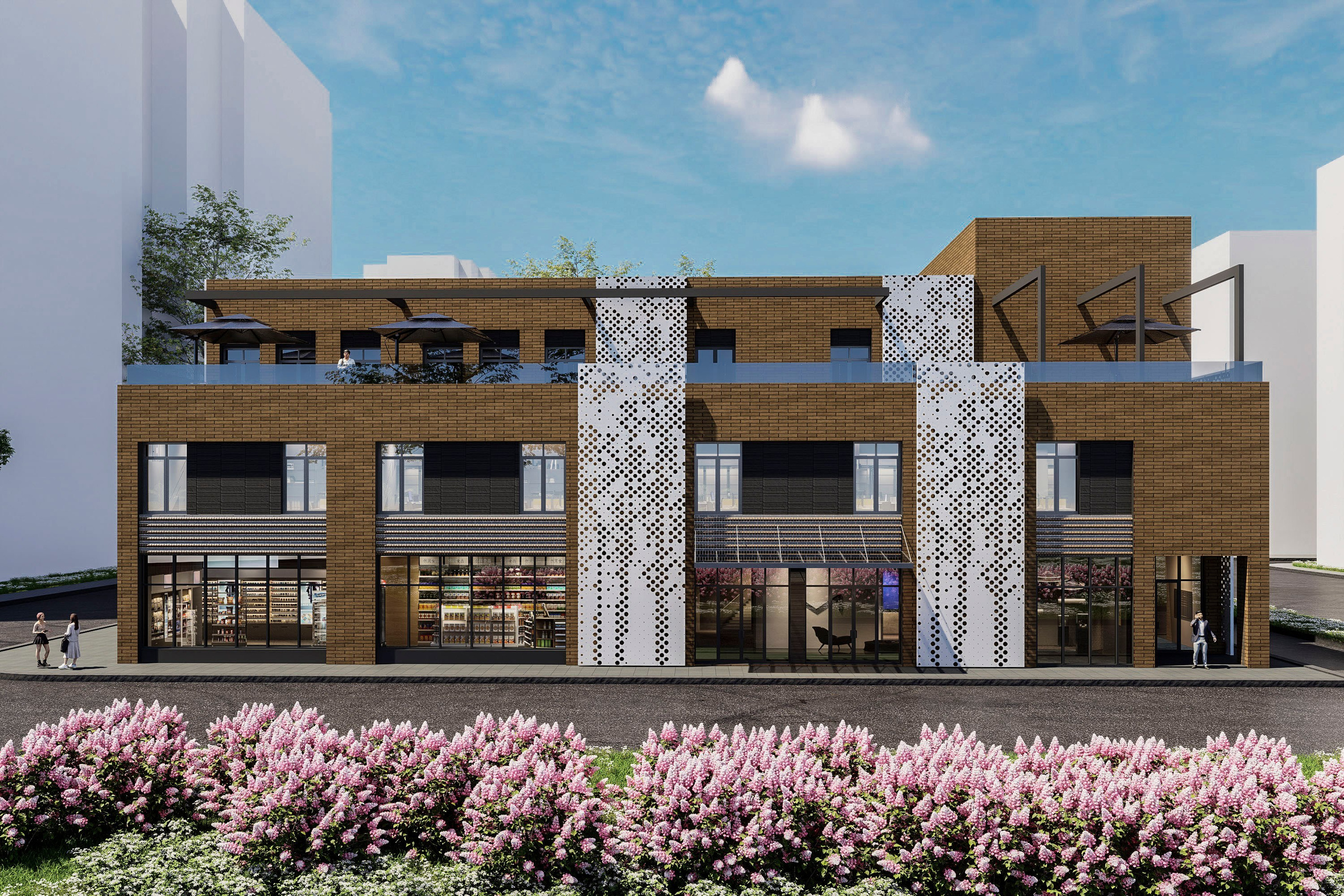 Фасад Сысоева. Архитектурно-дизайнерское бюро ROOMS