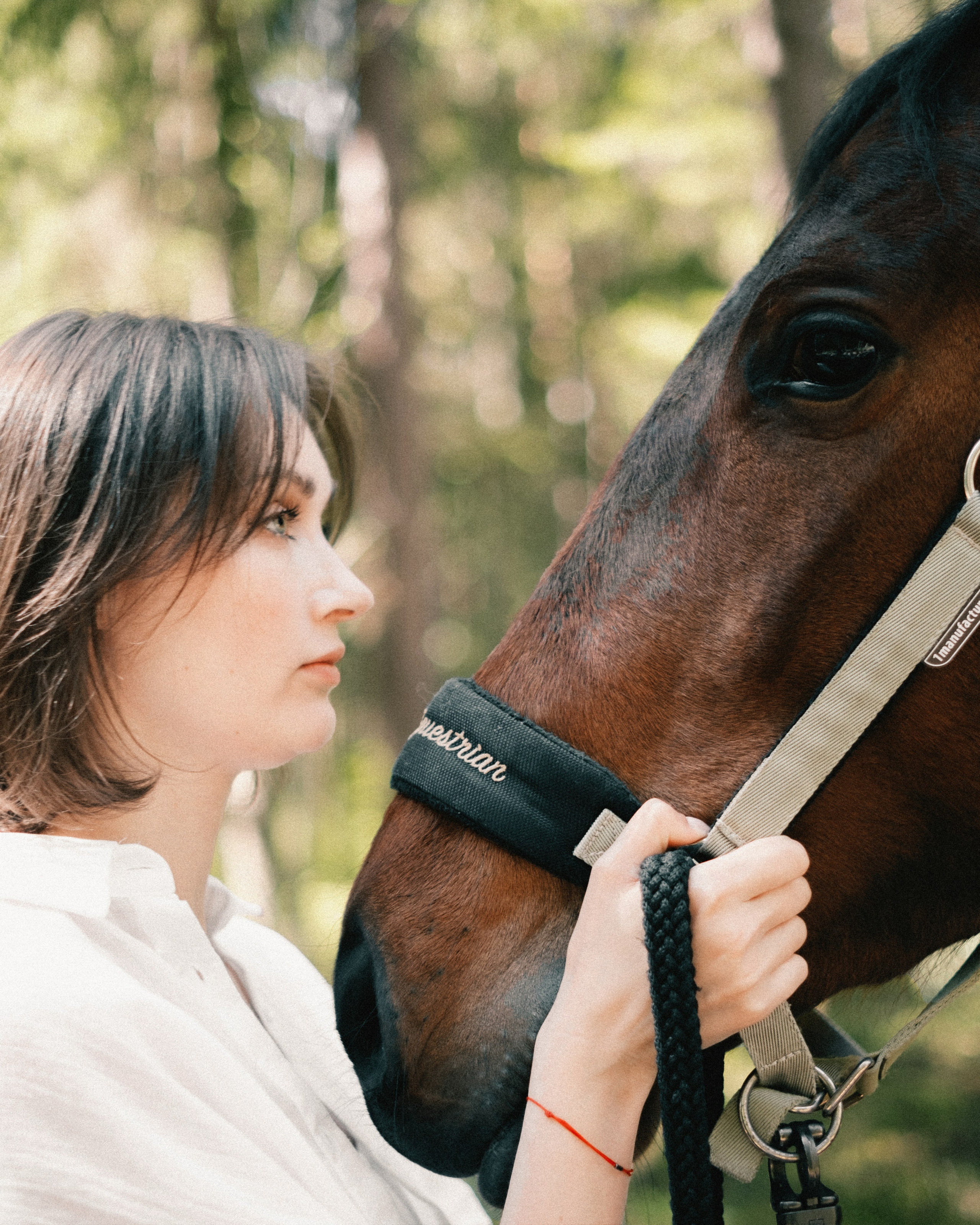 Наташа. Съёмка с лошадкой. Lickord