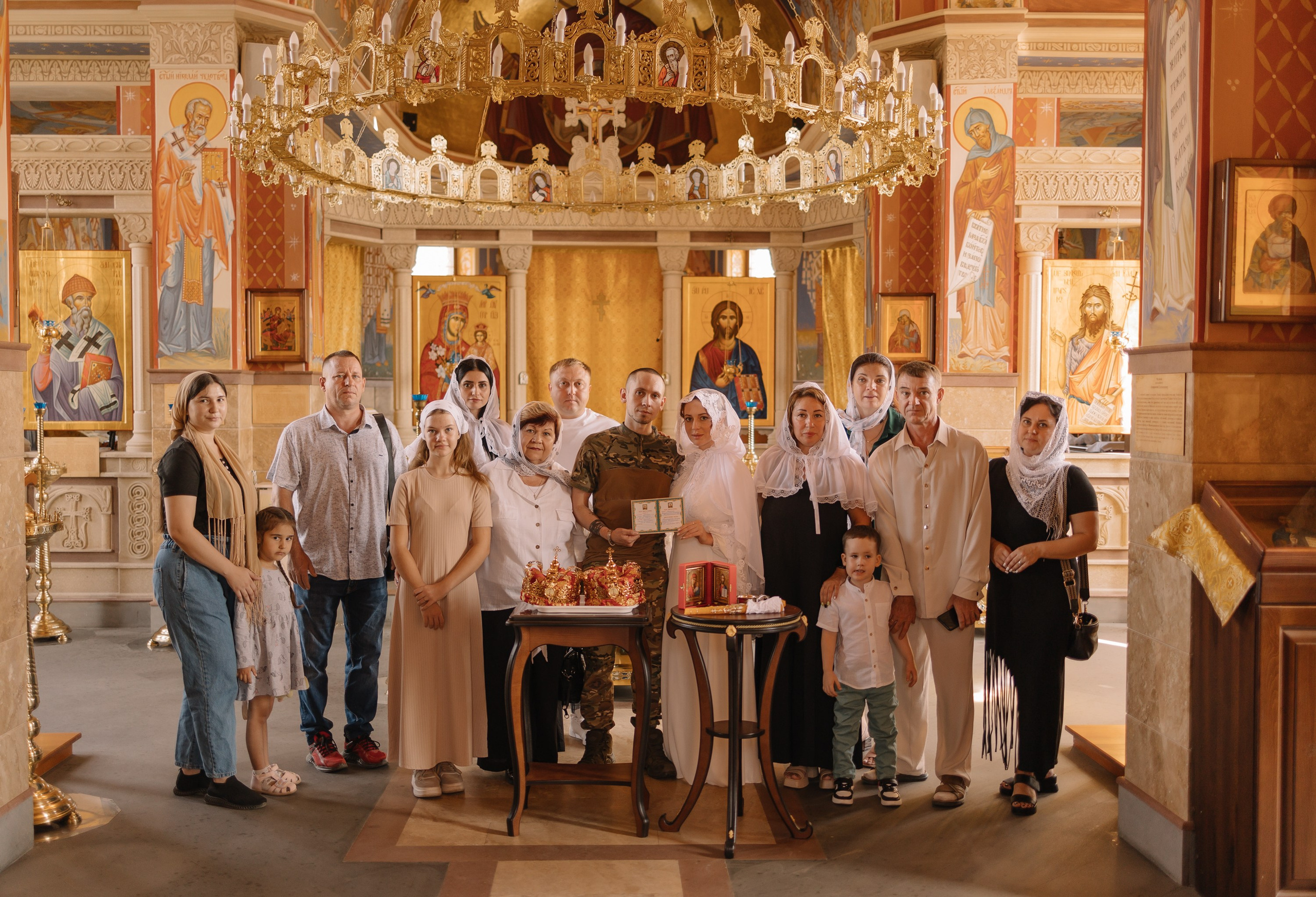 Таинство Венчания Олега и Ольги. Семейный фотограф в Краснодаре Храмова Анна