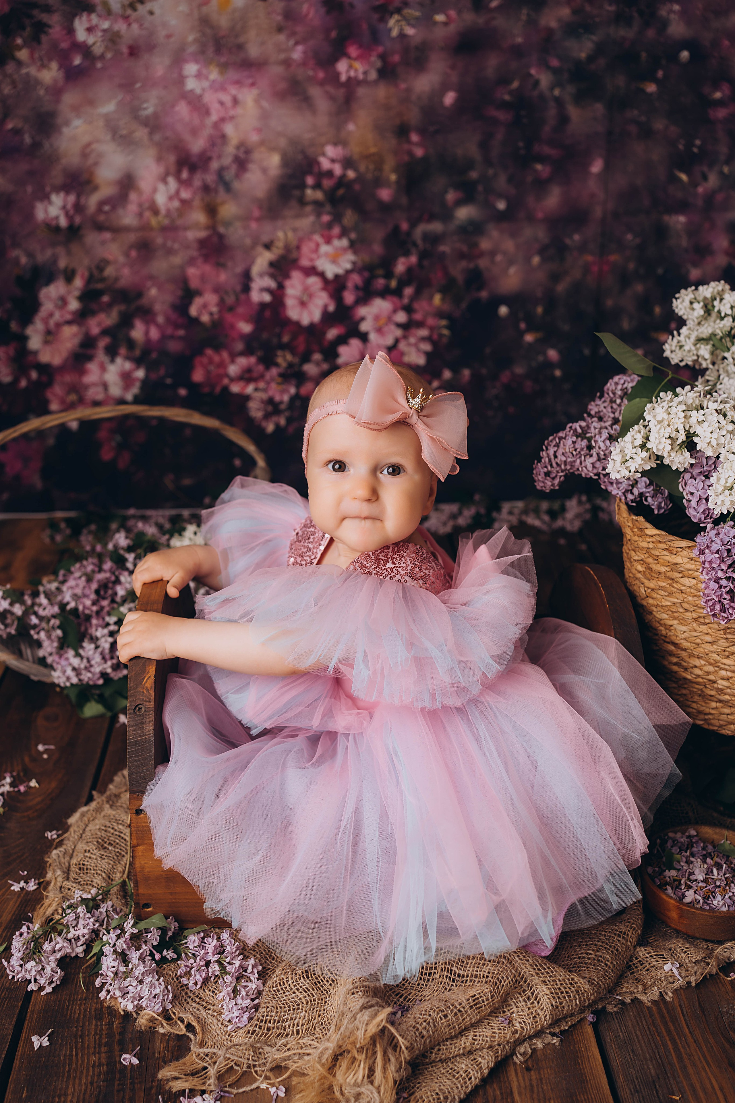 Сиреневый фотопроект. Семейный и детский фотограф новорожденных Ульяновск