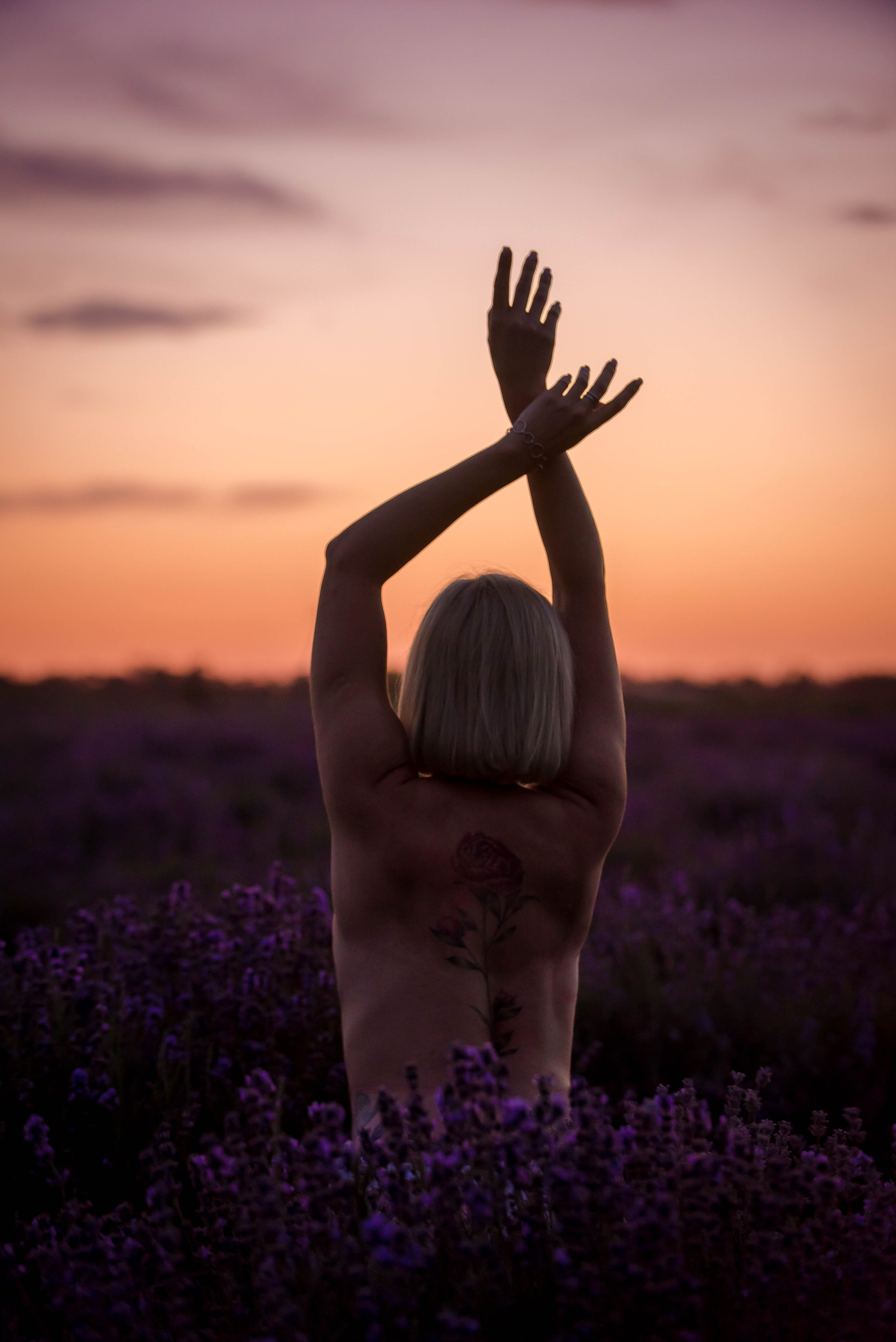 Олечка в Лавандах. Арт-фотограф Евгений Матвиенко