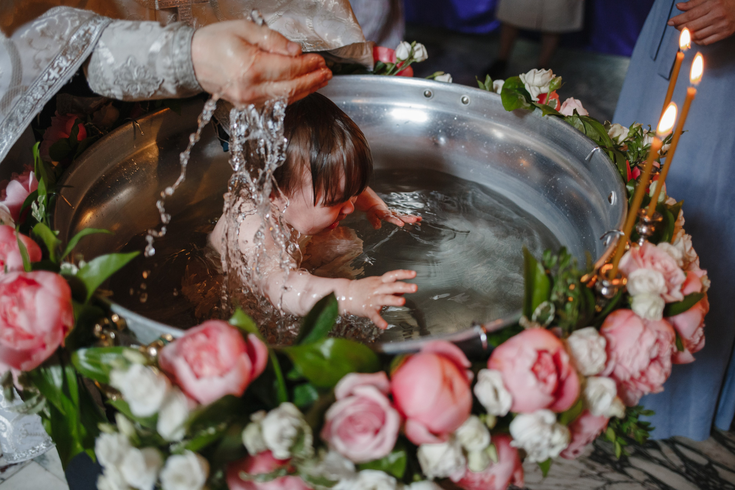 Крещение Валерии. Семейный фотограф Николаева Ольга