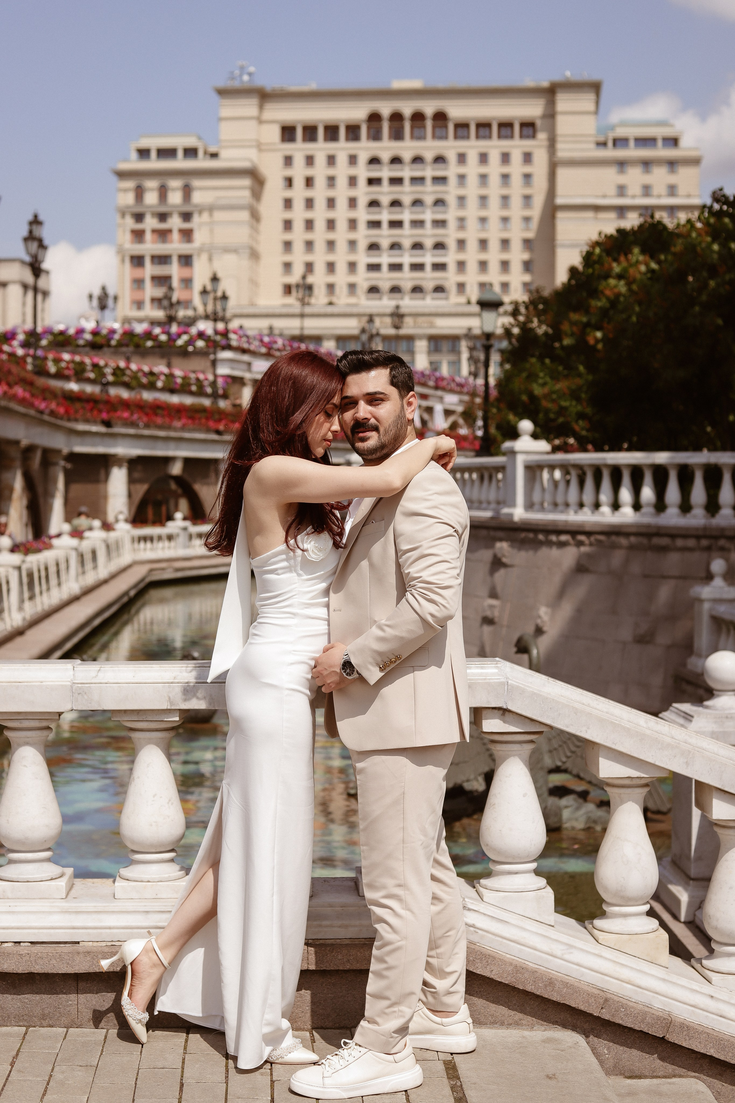 Красная площадь Хатидже и Хакан. Детский и семейный фотограф в Москве