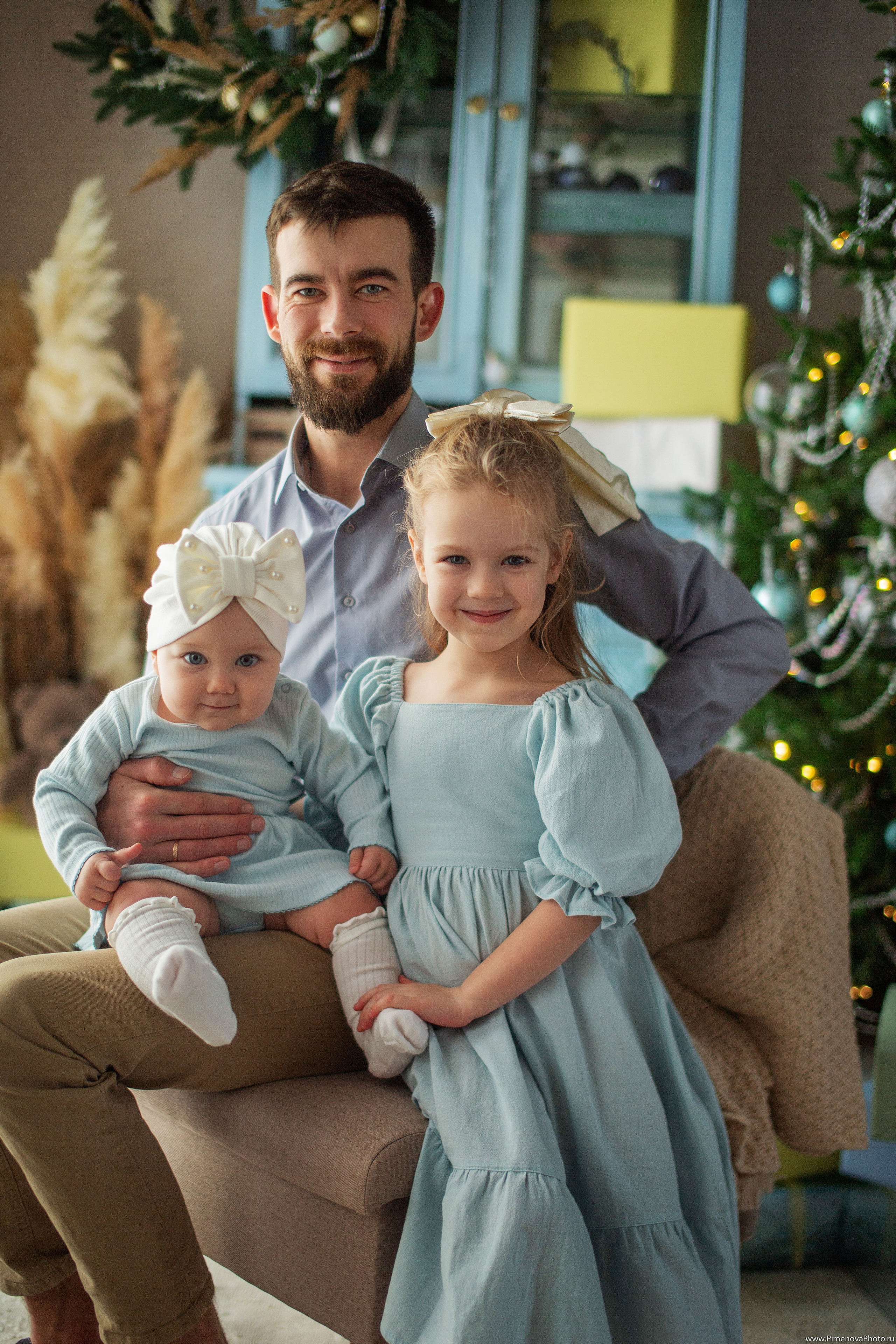 Новогодняя история: Ариана и Амелия. Семейный и детский фотограф в Петрозаводске