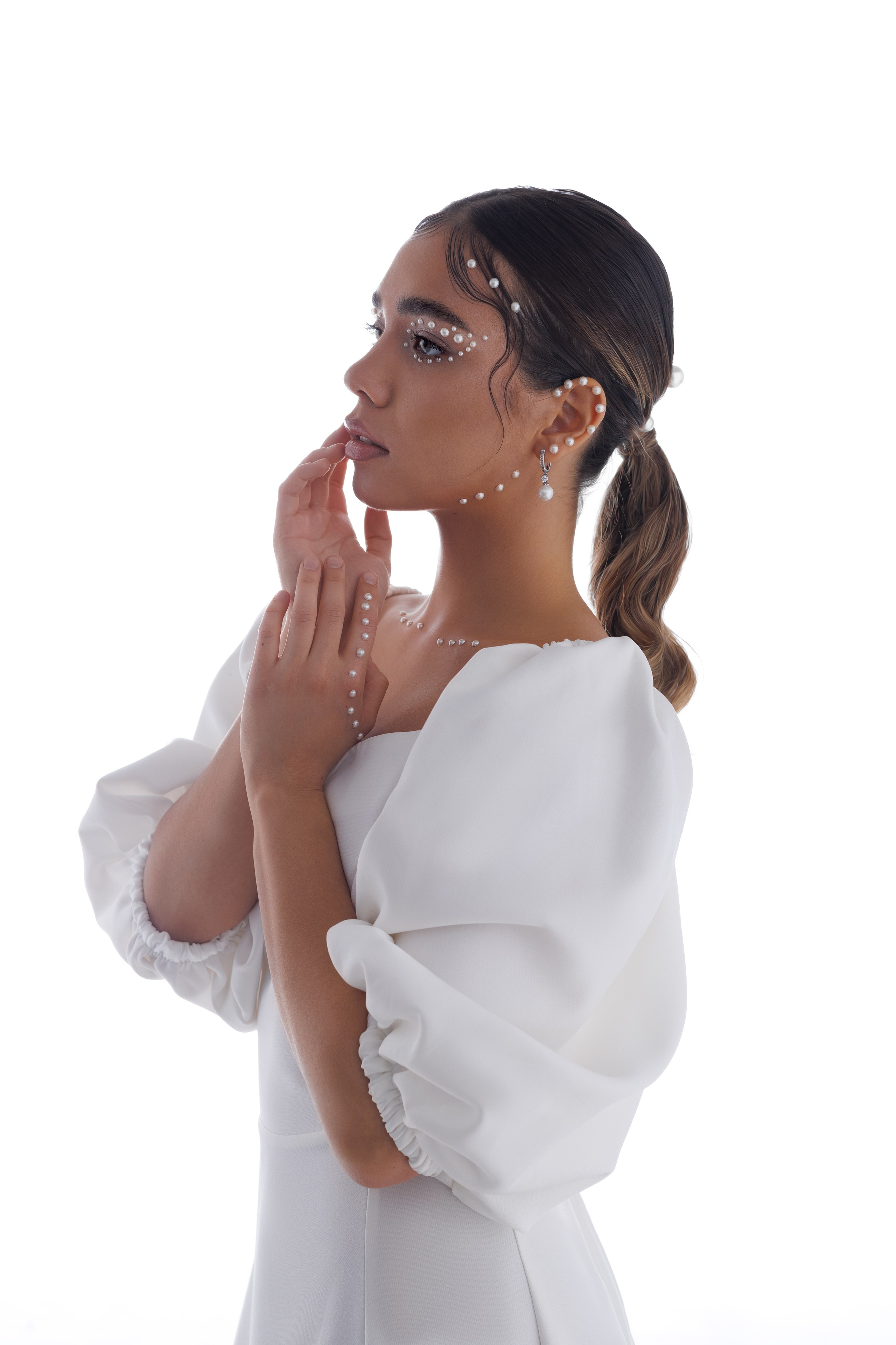 Кристина — портретная фотосессия в стиле фэшн. Анастасия, Фотограф женского портрета и беременности в стиле vogue