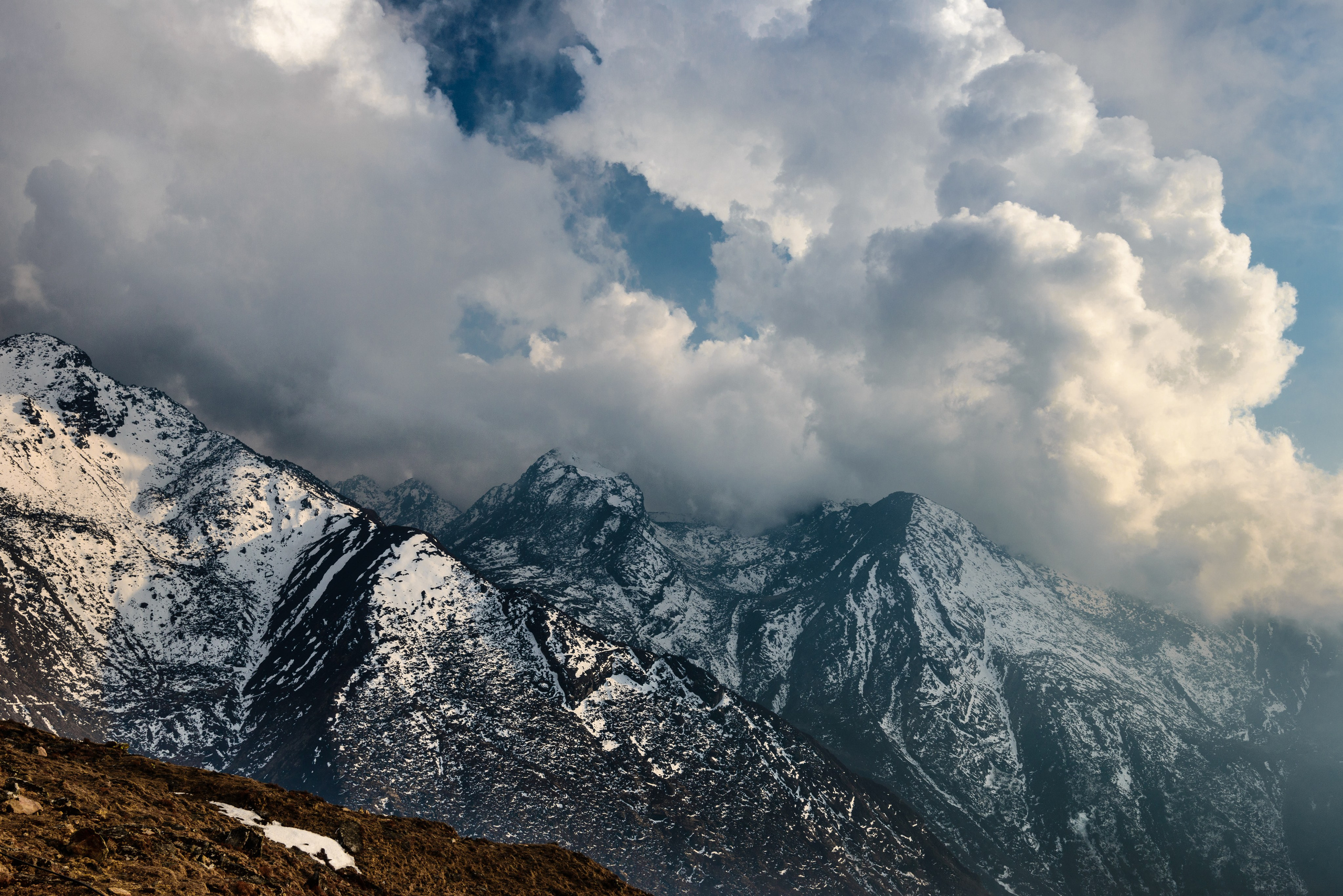 Обитель снегов. Пейзажный фотограф Сергей Пестерев. Фото природы