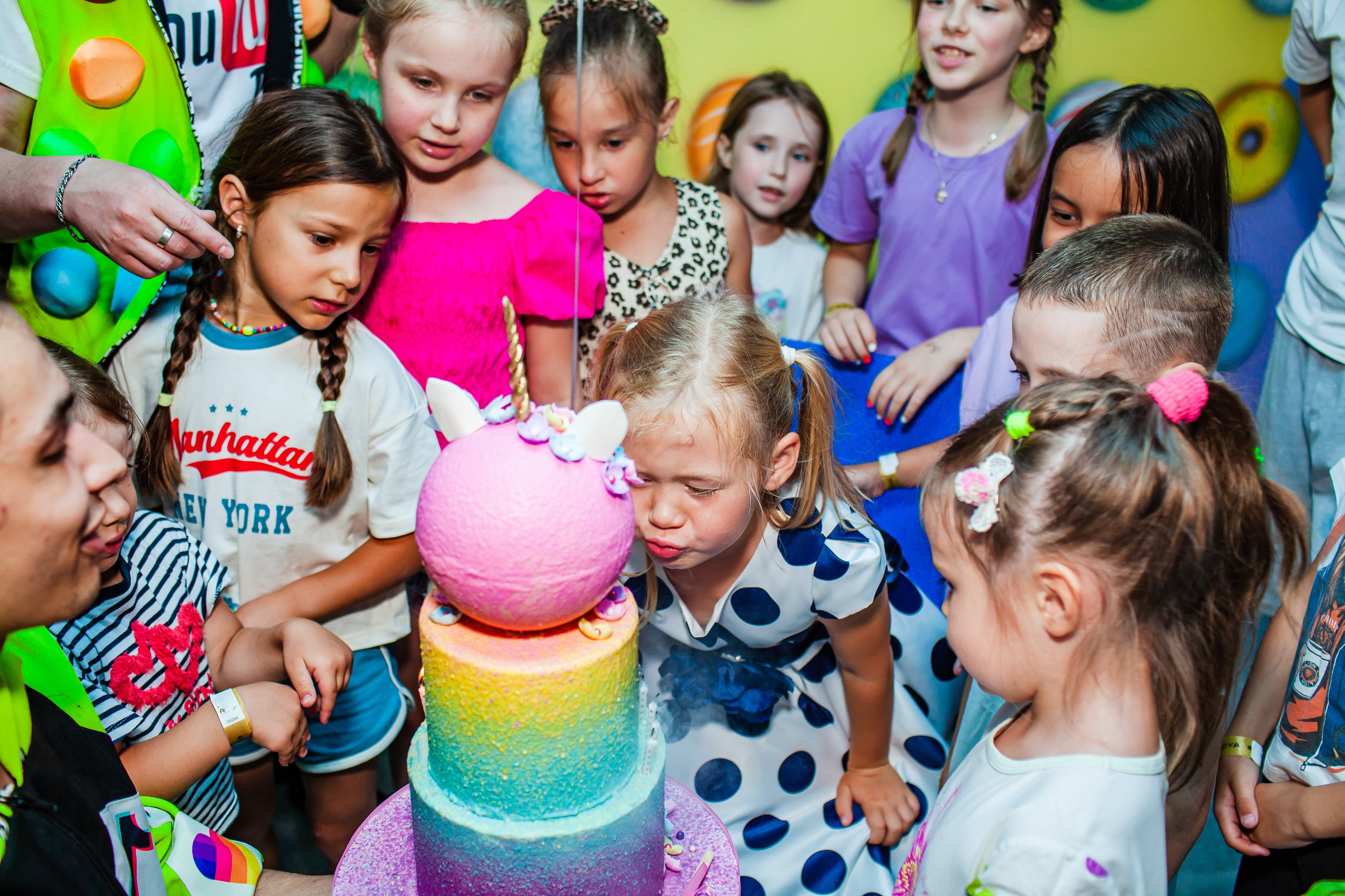 День рождения Даши Ленточная дискотека. Детский и семейный фотограф в Санкт-Петербурге Елизавета Сорокина