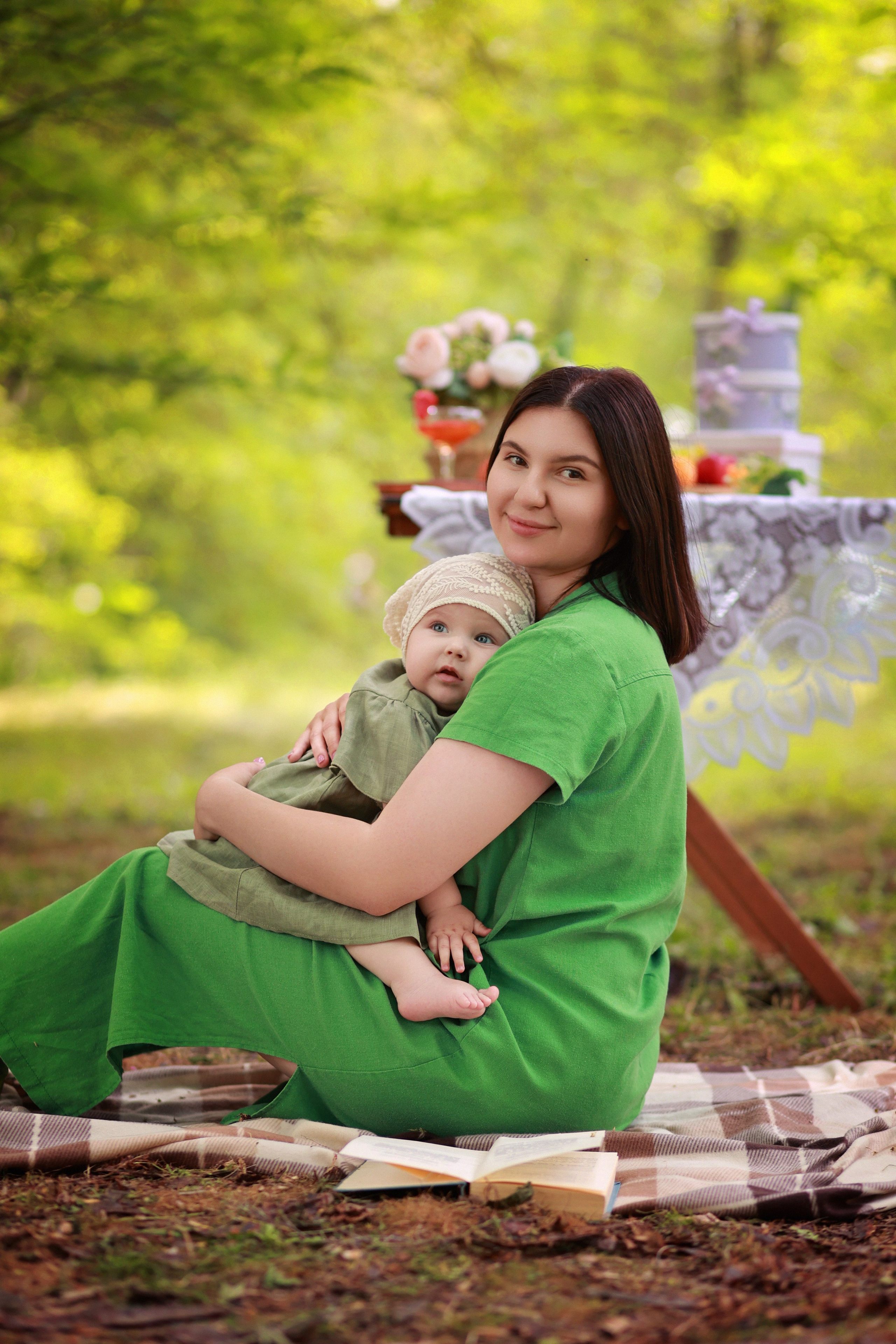 Чаепитие в парке. Детский семейный фотограф Краснодар