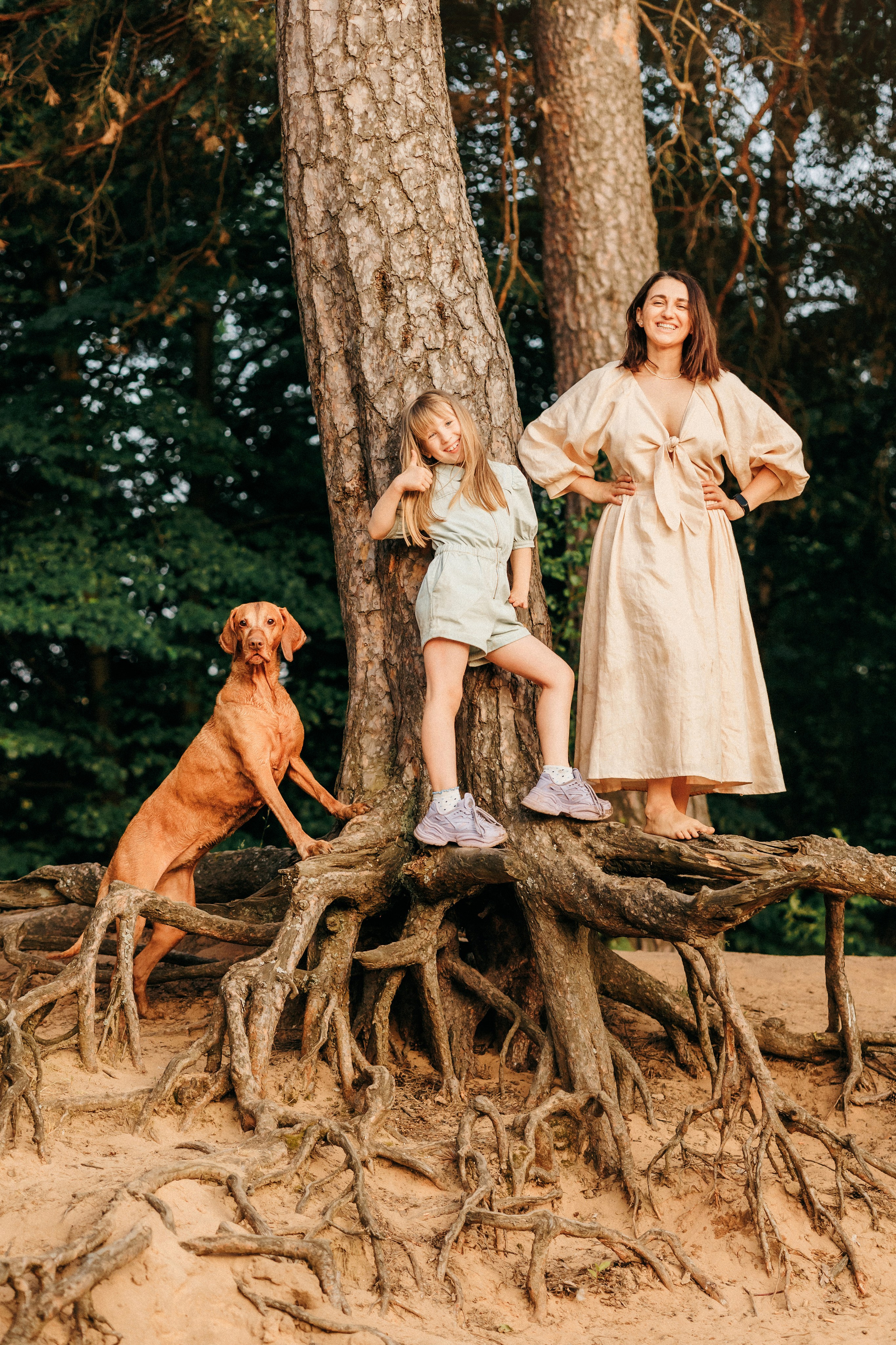 Марина, Глеб, Мая и Чили. Фотограф-анималист Елена Радченко, Москва