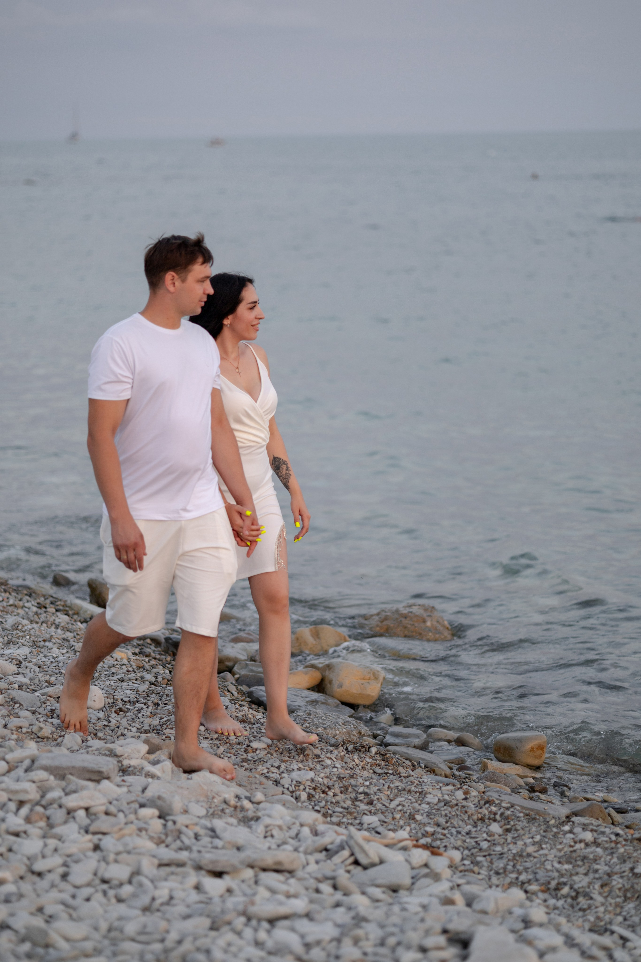 История любви на летнем закате. Семейный и портретный фотограф в Геленджике Любовь Бодрова