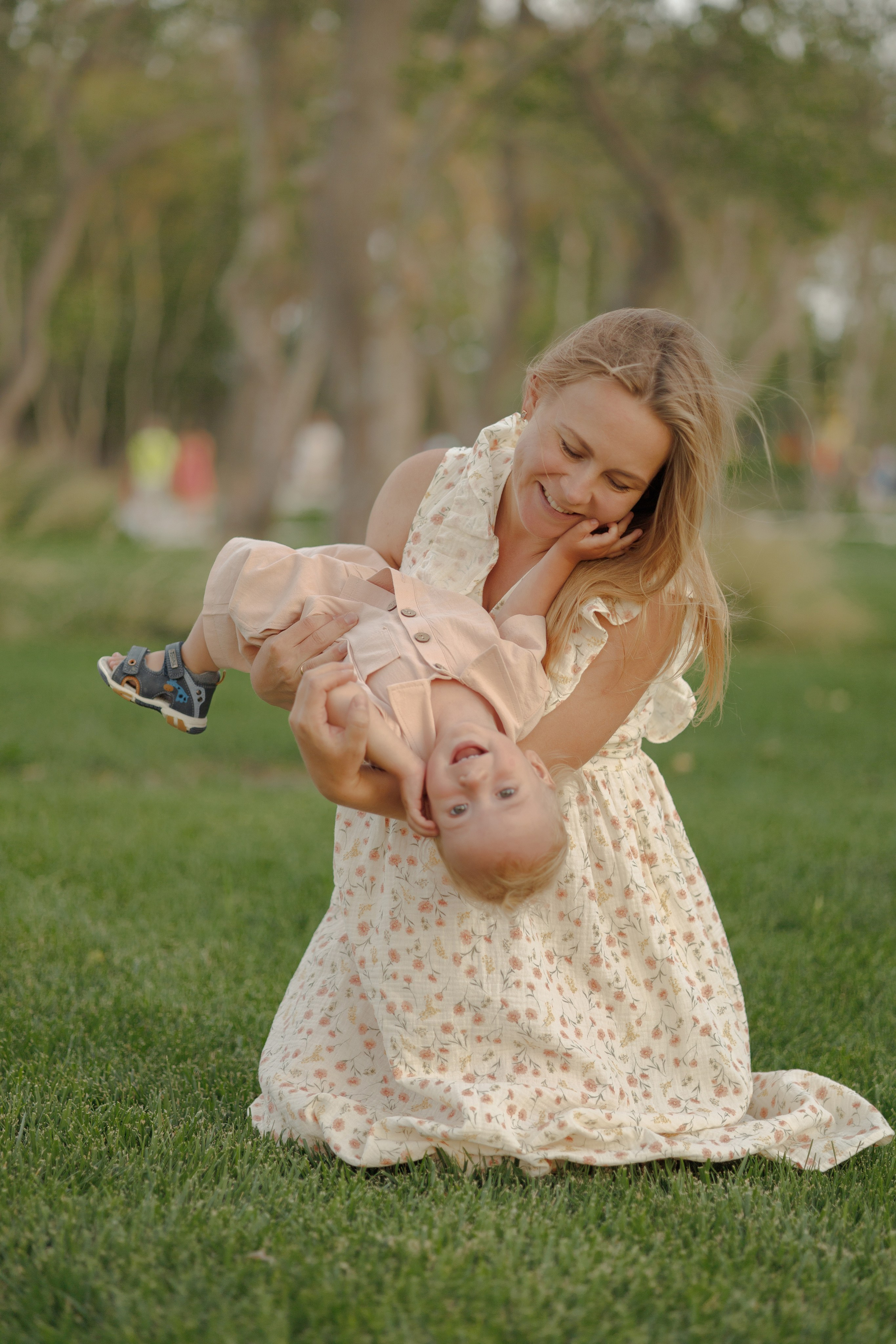 Семейная прогулка в парке Молодежный. Семейный и портретный фотограф в Геленджике Любовь Бодрова