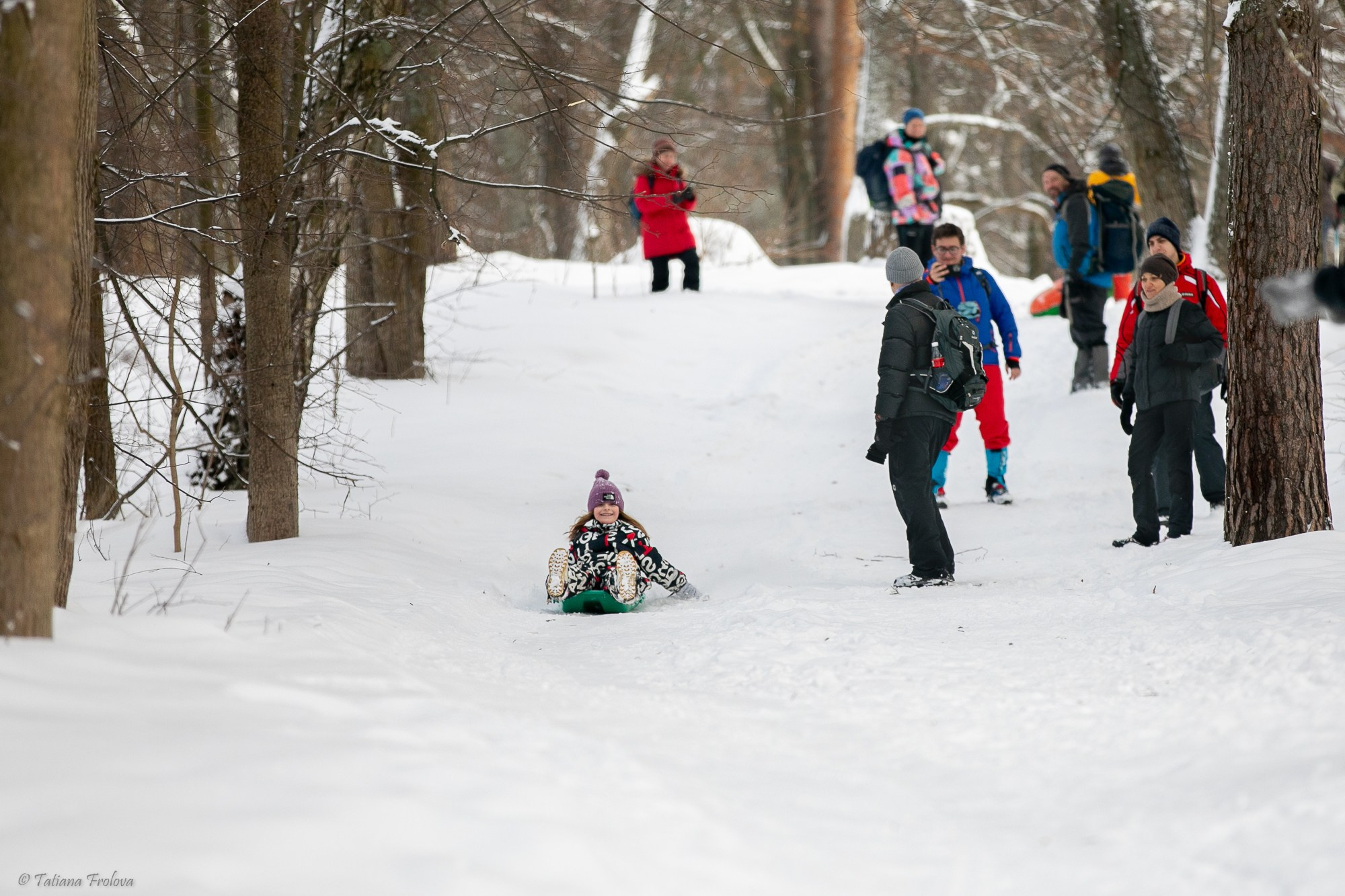 Фотосъемка похода с собаками в Московской области. Фотограф-анималист в Москве и Московской области Татьяна Фролова
