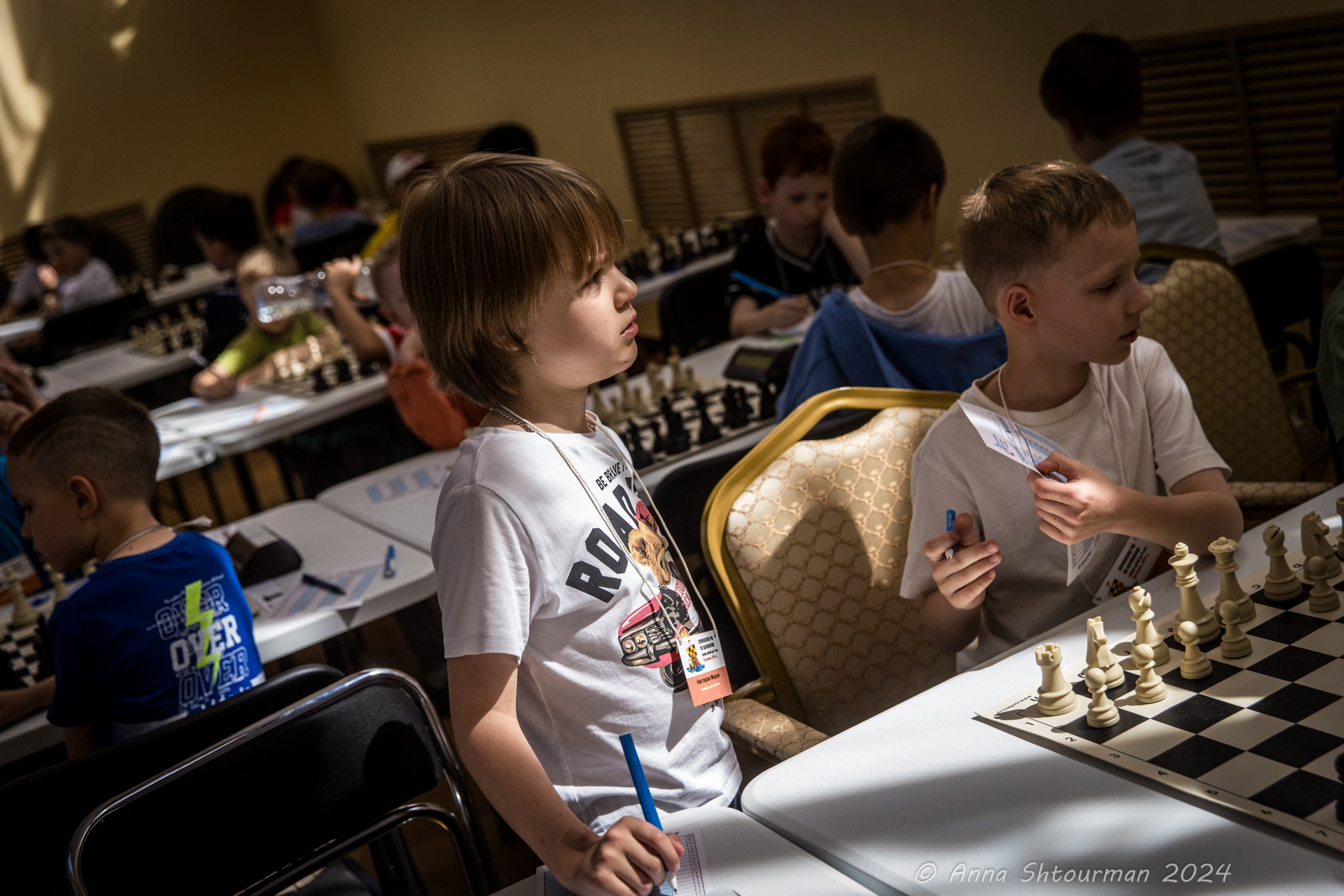 2024 Первенство России по шахматам до 9 лет (Кострома, Россия). Фотограф Анна Штурман (репортажная съёмка любых событий и мероприятий) Anna Shtourman photographer