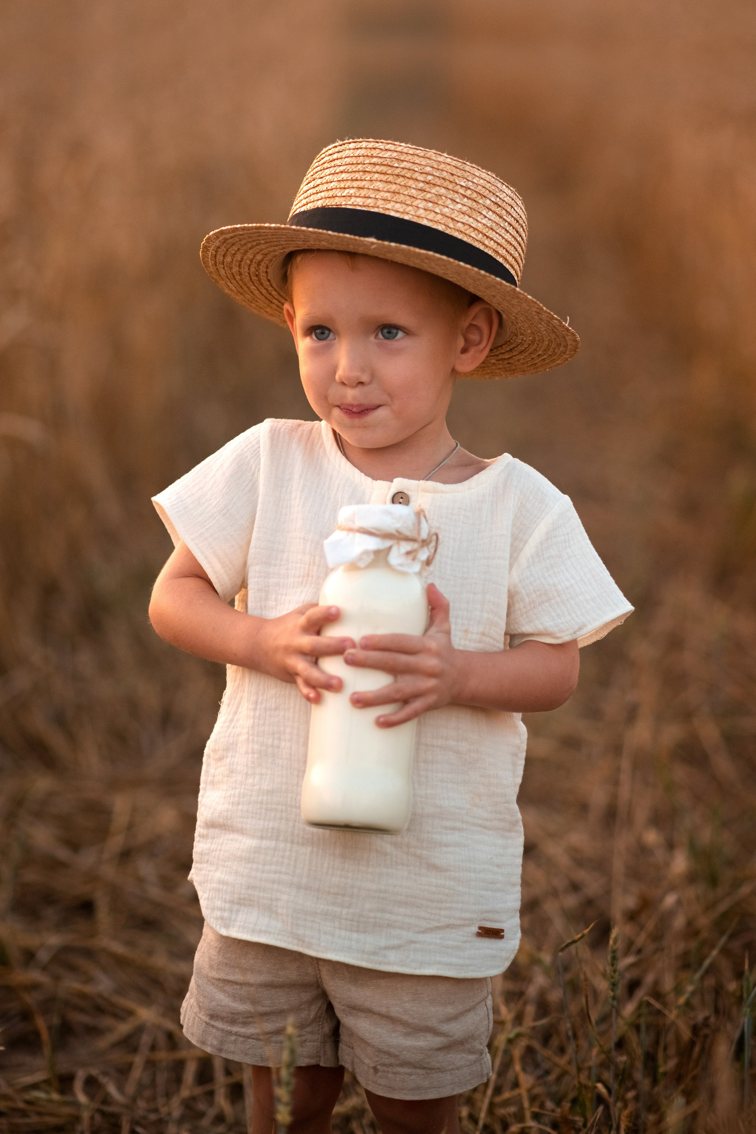 Семейная фотосессия в пшеничном поле. Семейный и детский фотограф в Туле Светлана Воронкова