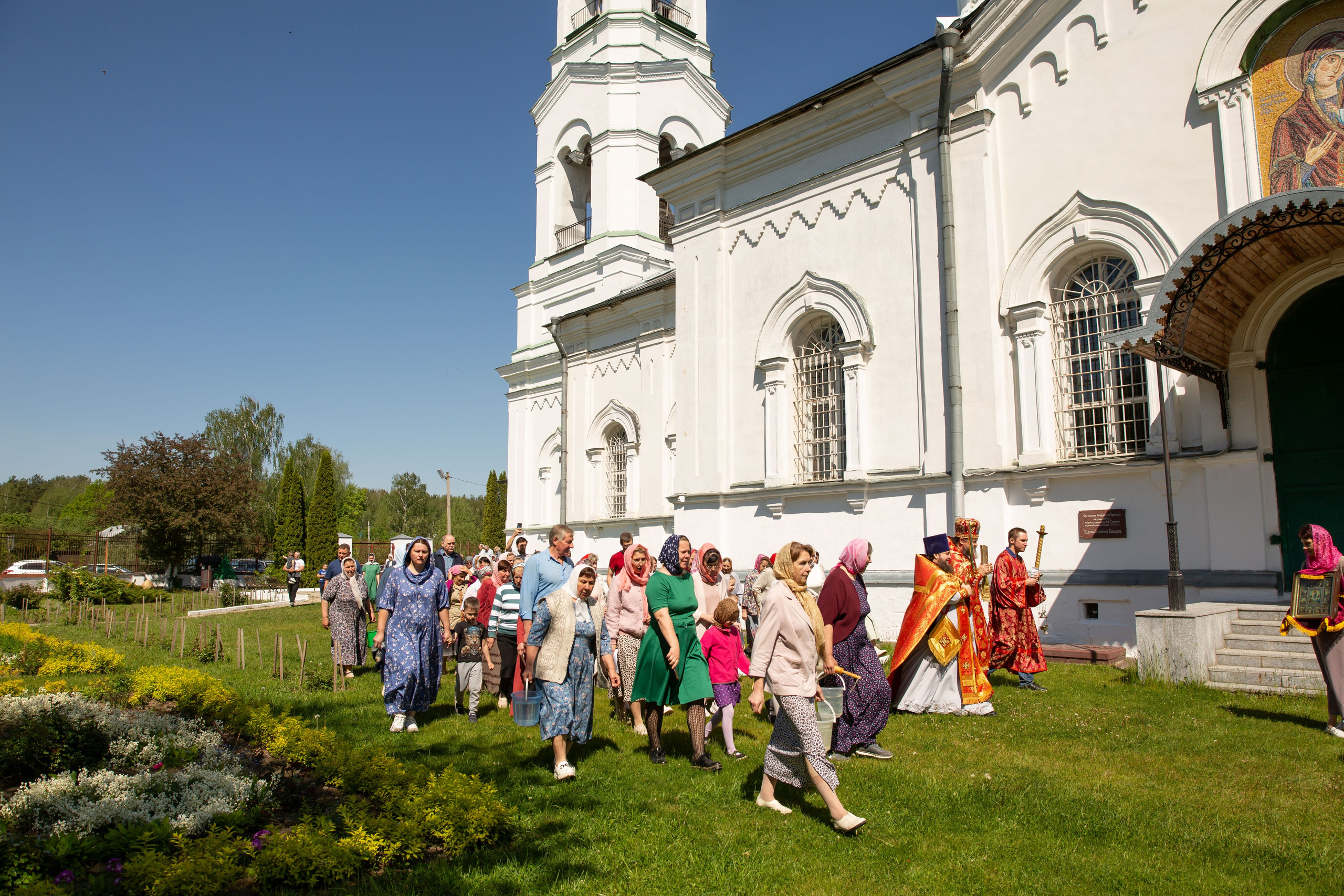 Крестный ход с Ашитково Воскресенский храм. Семейный и детский фотограф Анна Петракова
