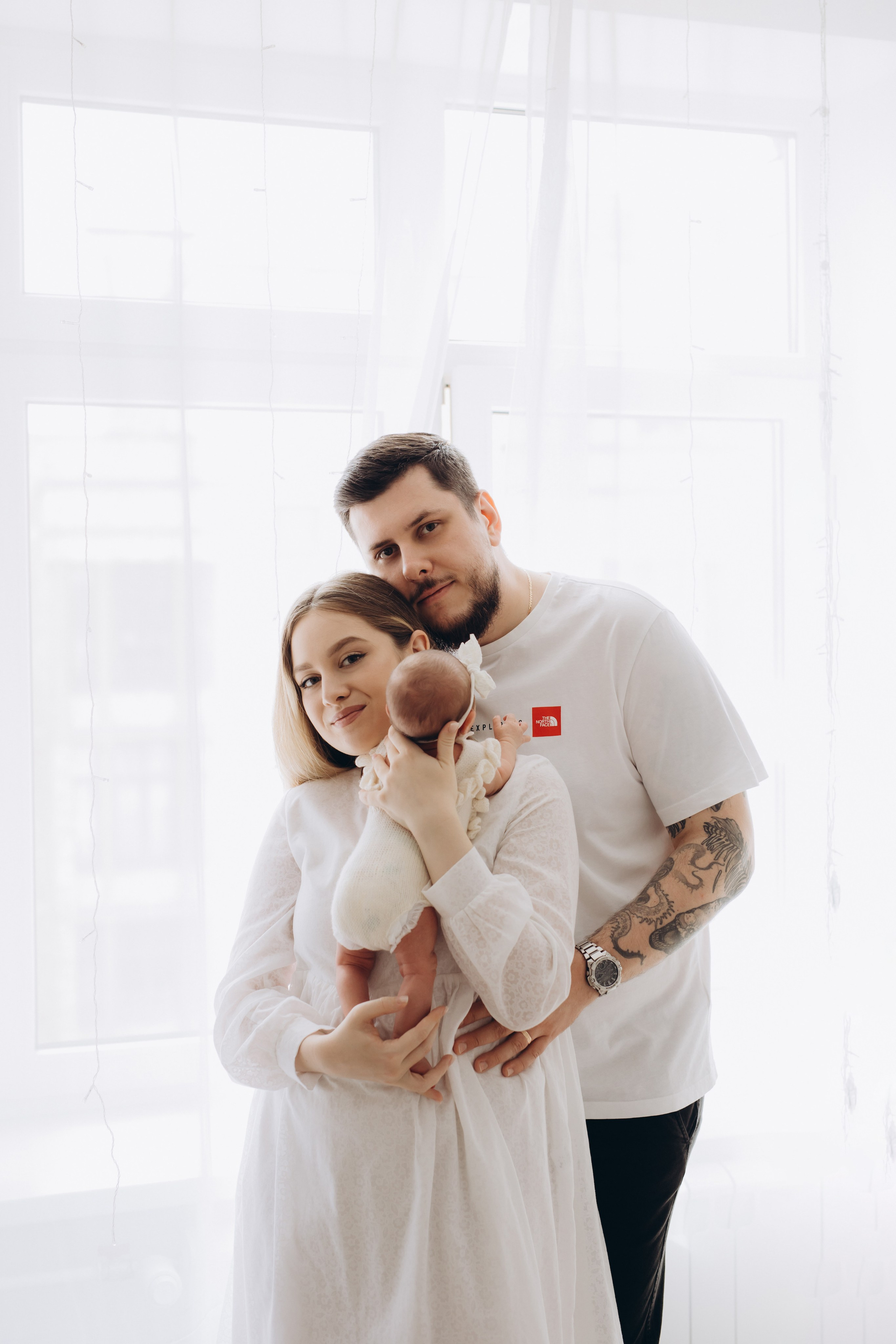 Василиса 23 дня. Фотограф новорождённых Newborn Москва