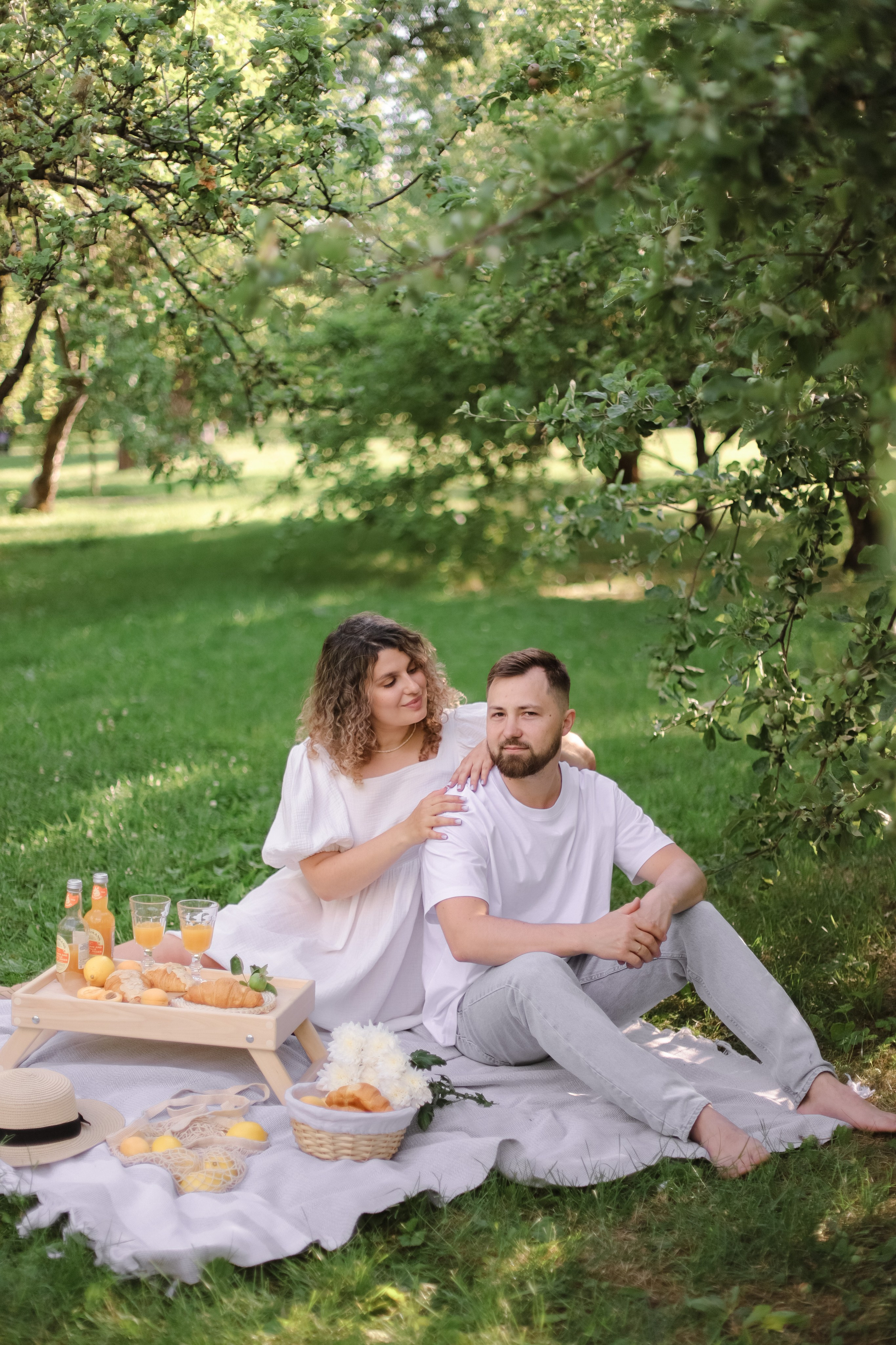 Пикник: Саша, Алёна, Прохор и Миша. Свадебный, семейный и детский фотограф в Люберцах Зайцева Анастасия