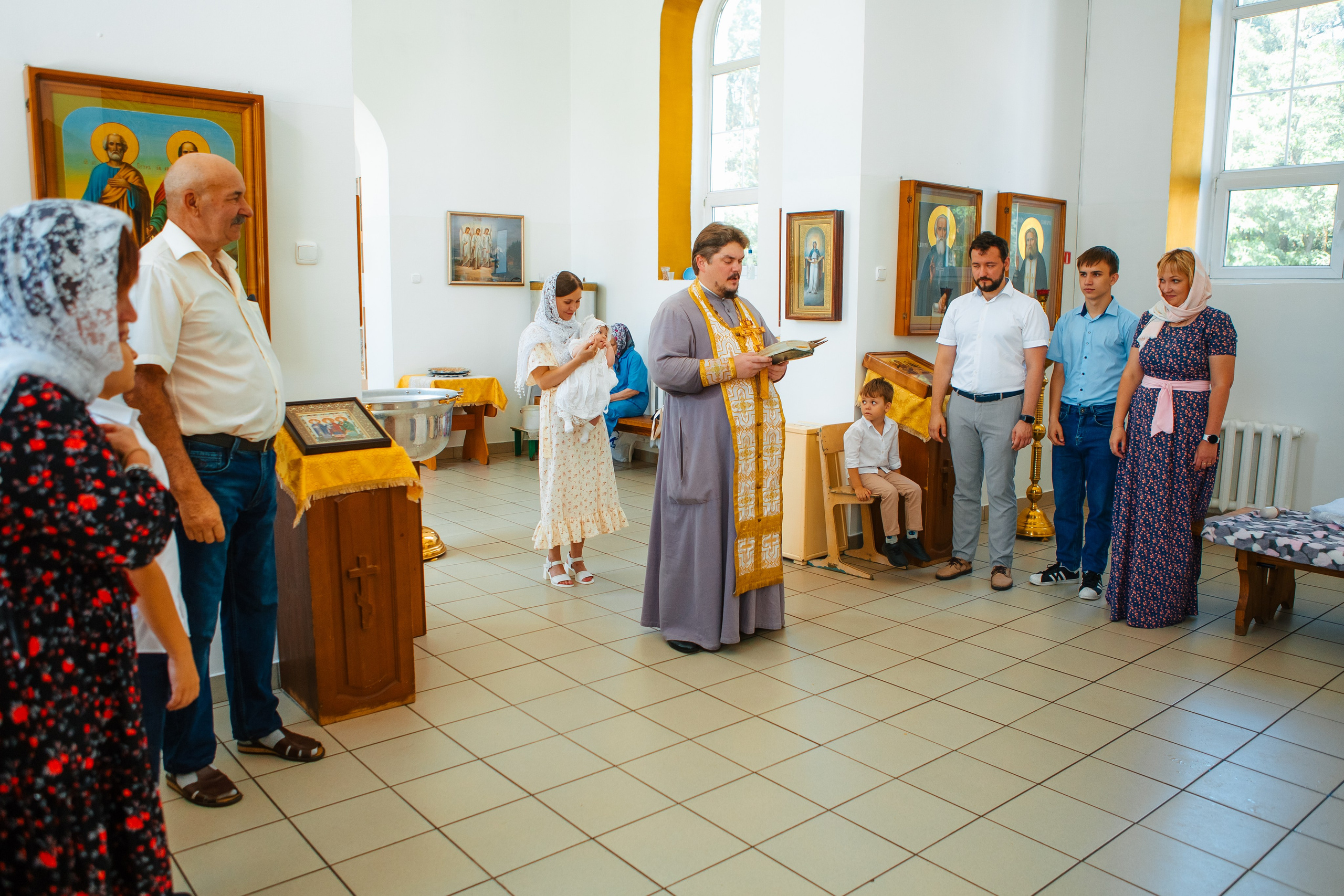 Крестины. Фотограф Александра Рышкова