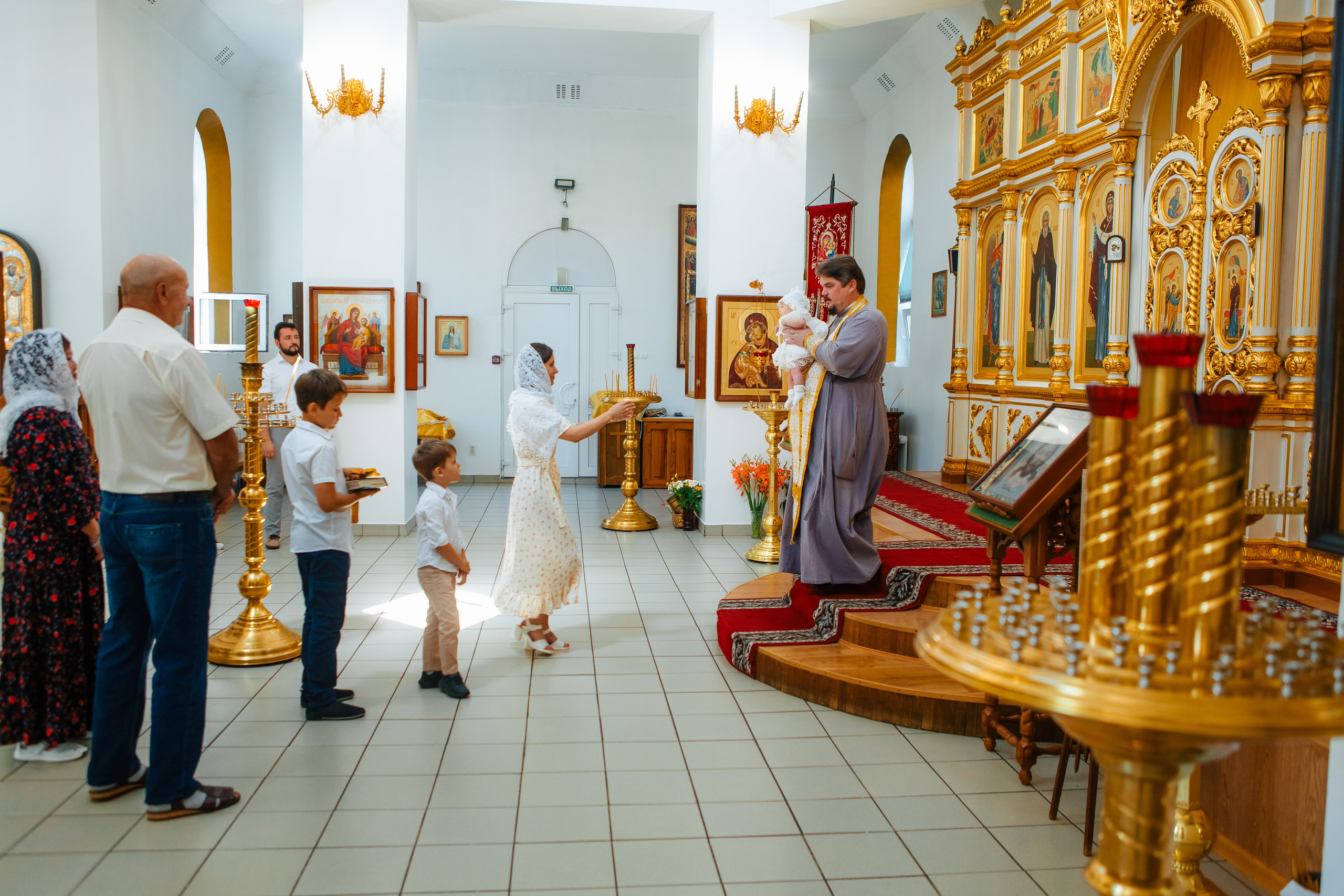 Крестины. Фотограф Александра Рышкова