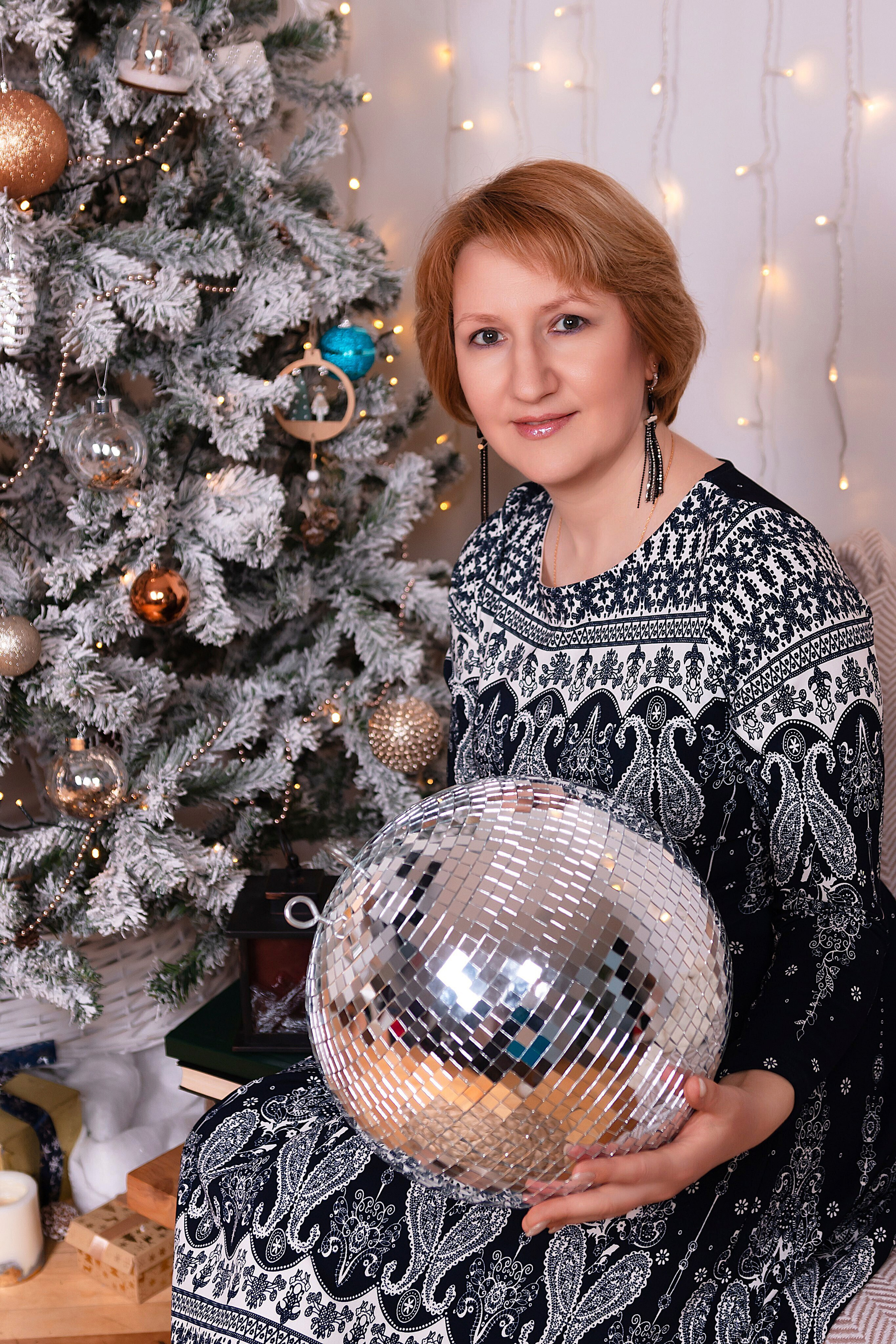 Новогодняя студийная съемка. Семейный и детский фотограф в Москве и Можайске Мария Бочкарева