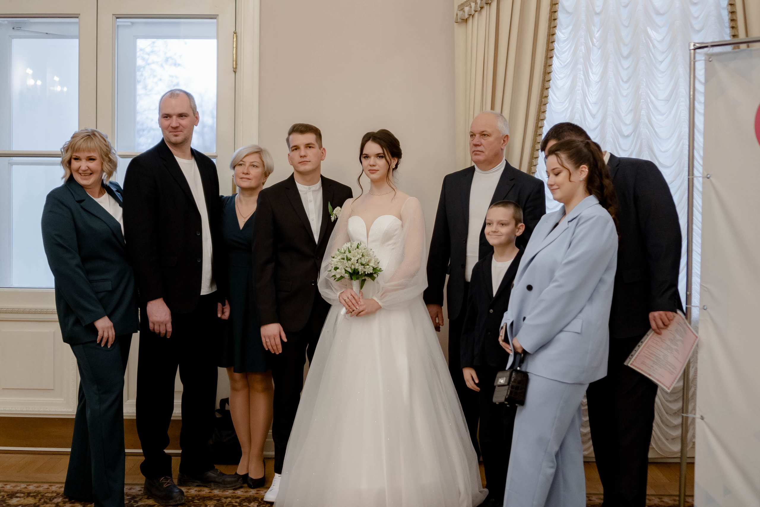 РЕПОРТАЖ В ЗАГСЕ. Профессиональный фотограф, Санкт-Петербург — Виктория Богомолова