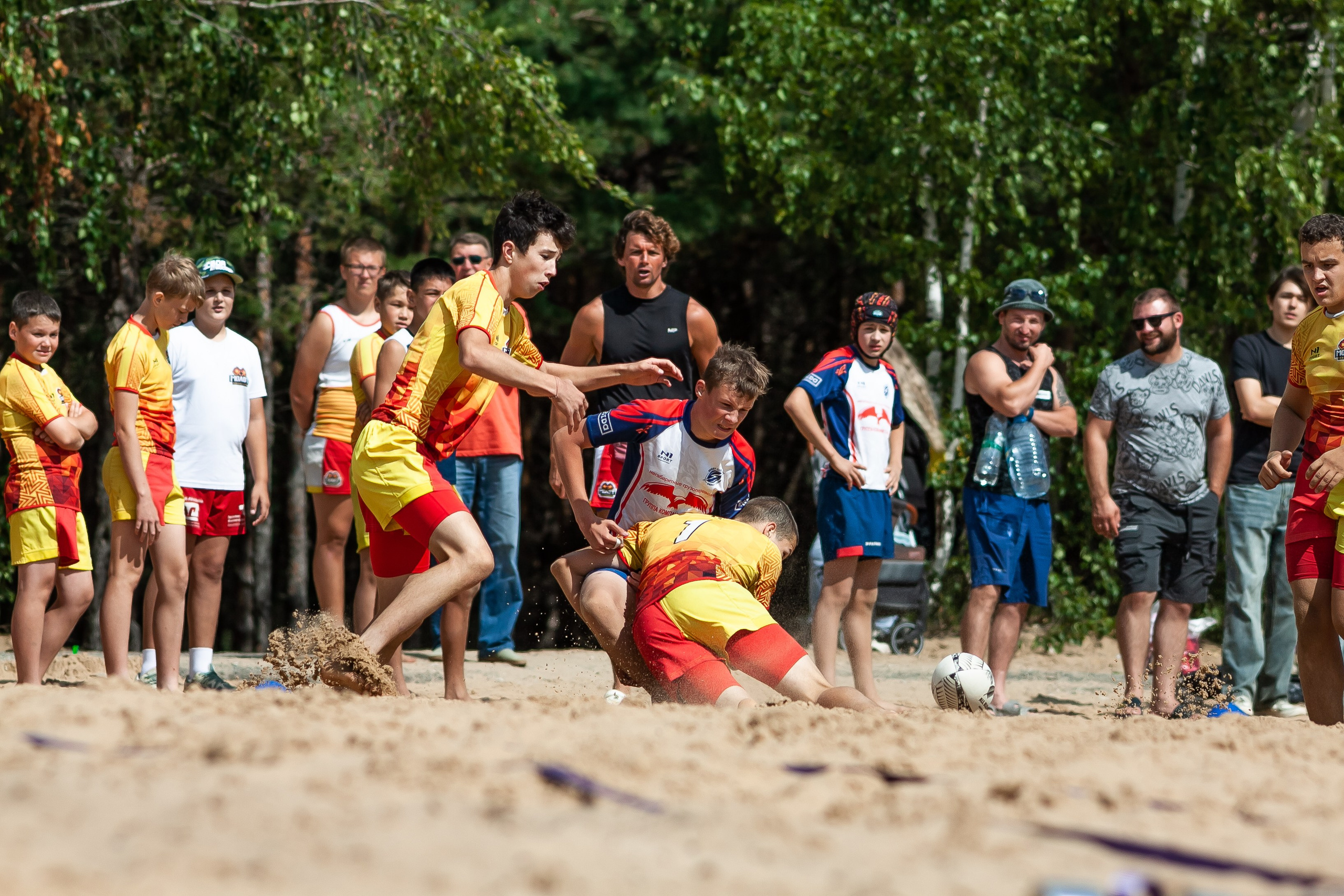 «Кубок «Молота» по пляжному Регби. Фотография