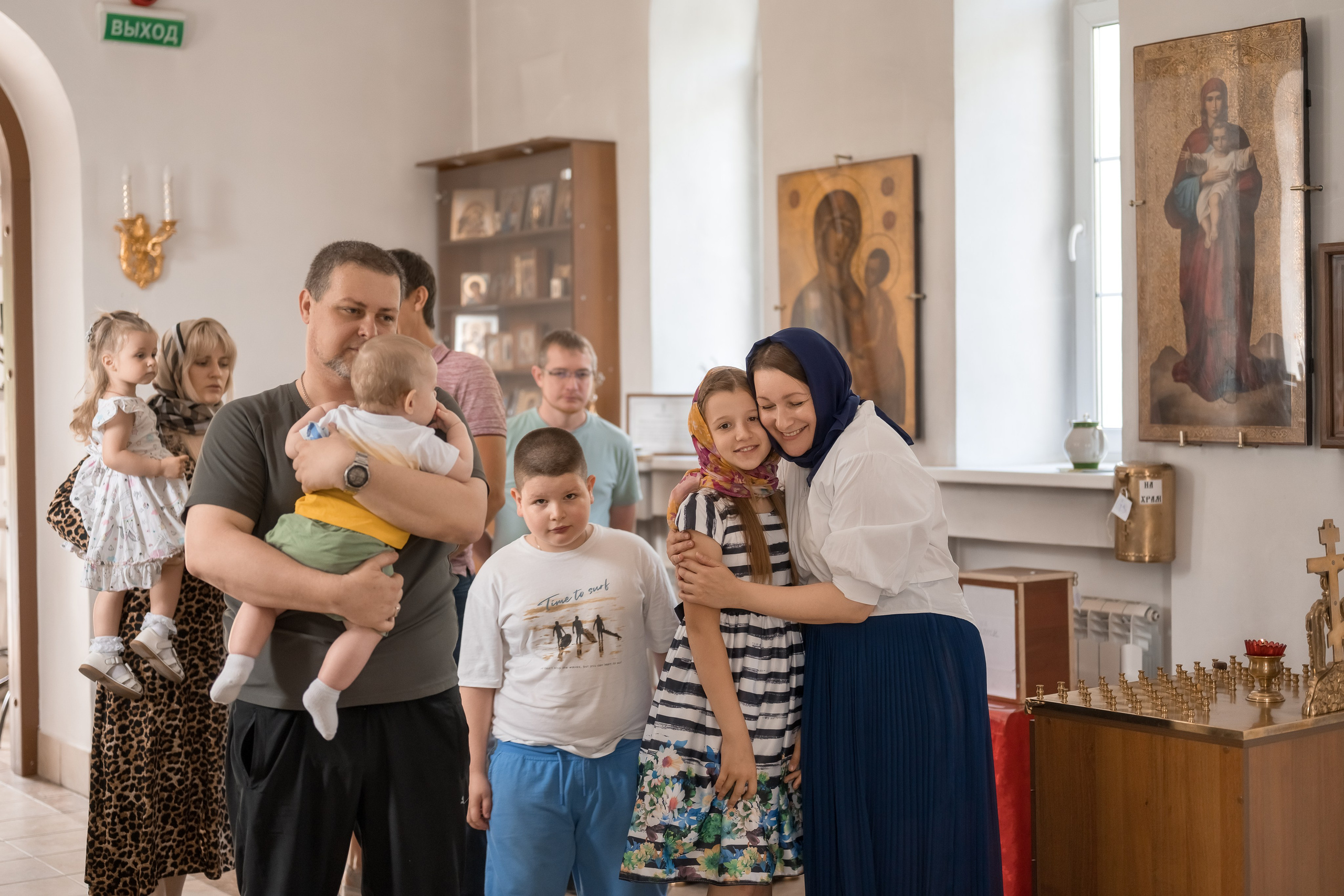 Крещение. Фотограф Саратов Юлия Петрова