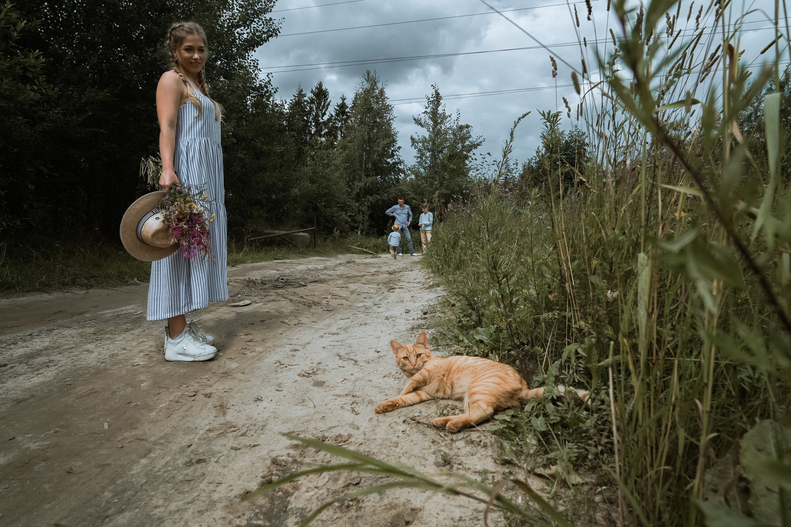 Семейная съёмка на старой Мельнице. Свадебный, семейный и контент фотограф в Санкт- Петербурге Елена Грие