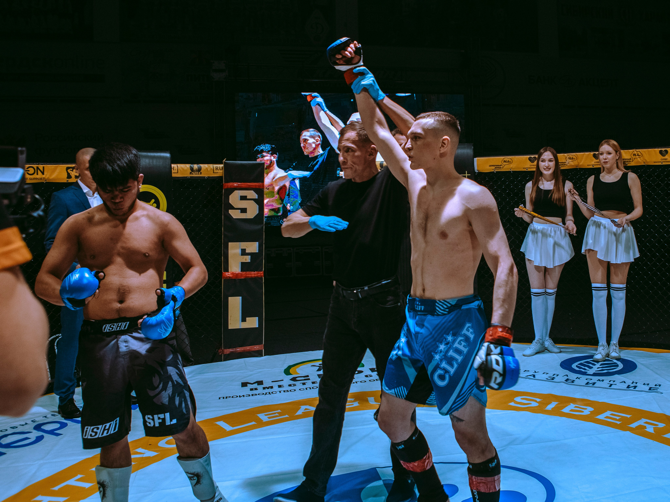 SFL 17 | Siberian Fighting League. Портретный фотограф в Москве Дарья Цезария