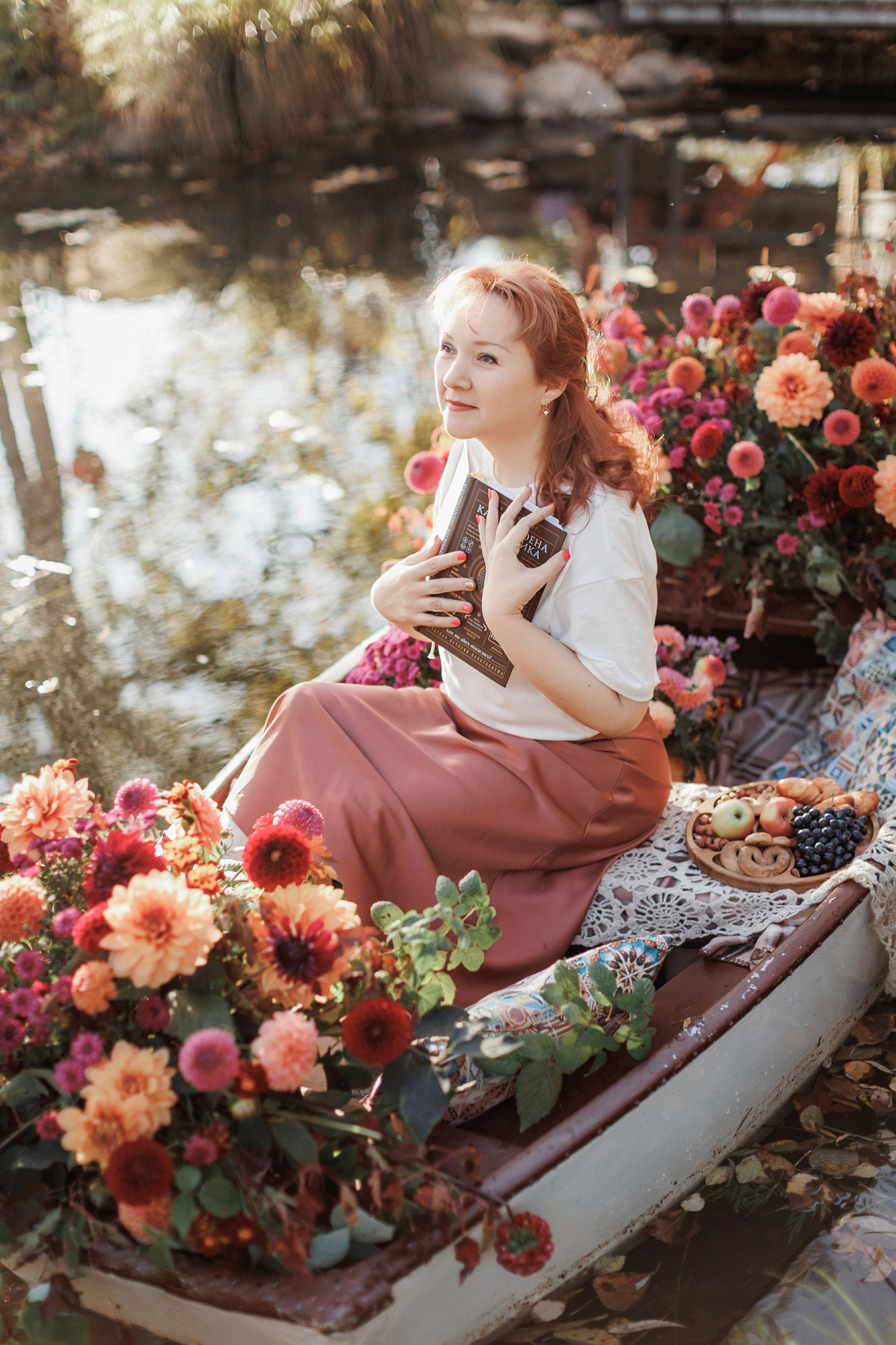 Фотопроект «Лодка в цветах». Свадебный, семейный и детский фотограф в городе Партизанск, Находка