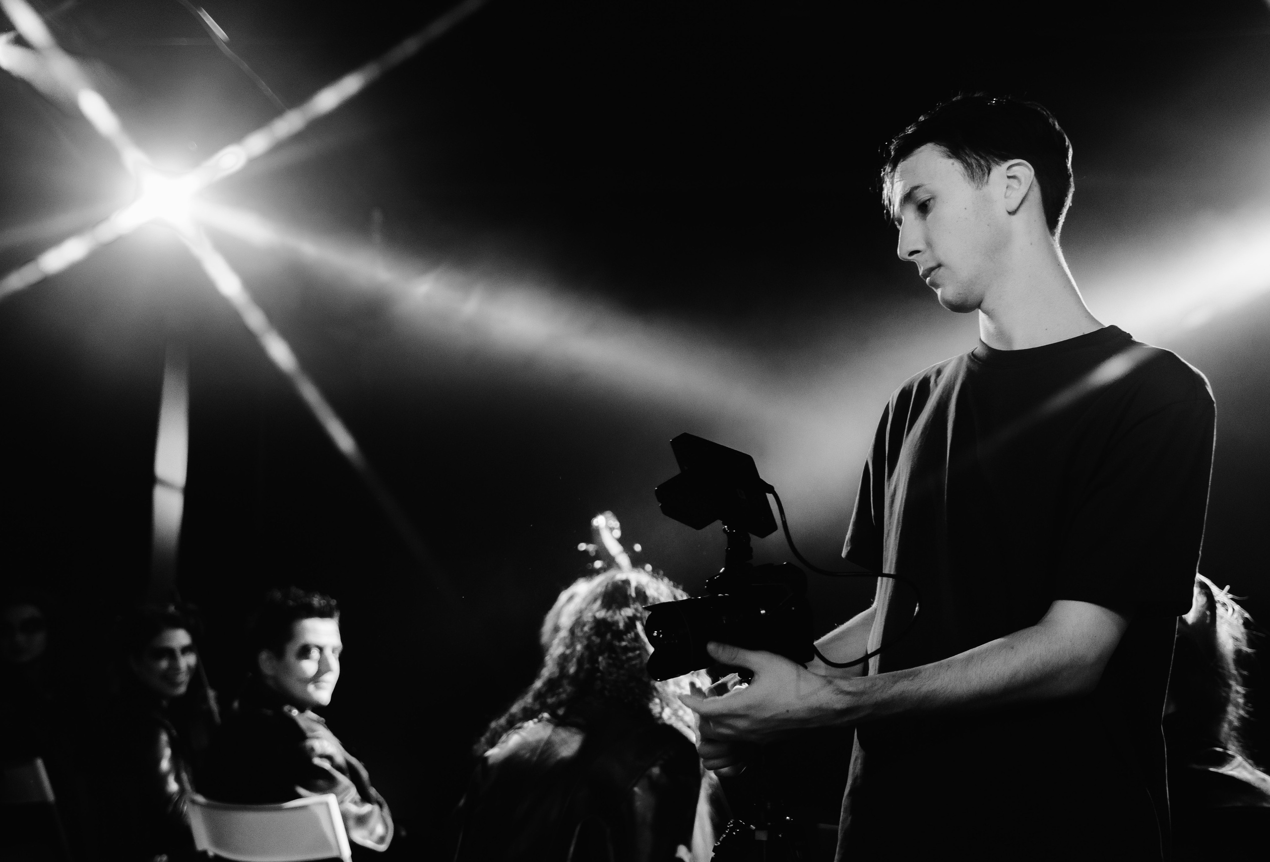 Aurora Orchestra, бекстейдж записи клипа / 2023. Саша Копылов, фотограф в Казани