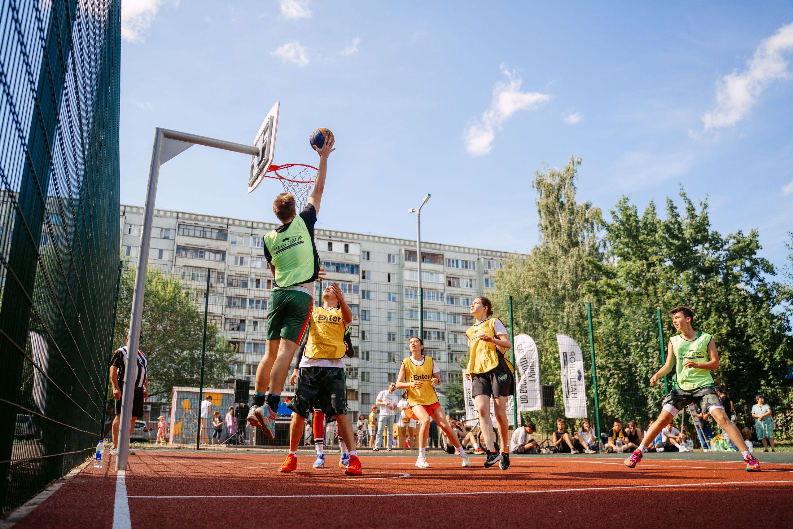 Enter x «Наш двор». Турнир по баскетболу 3×3 / 2023. Саша Копылов, фотограф в Казани