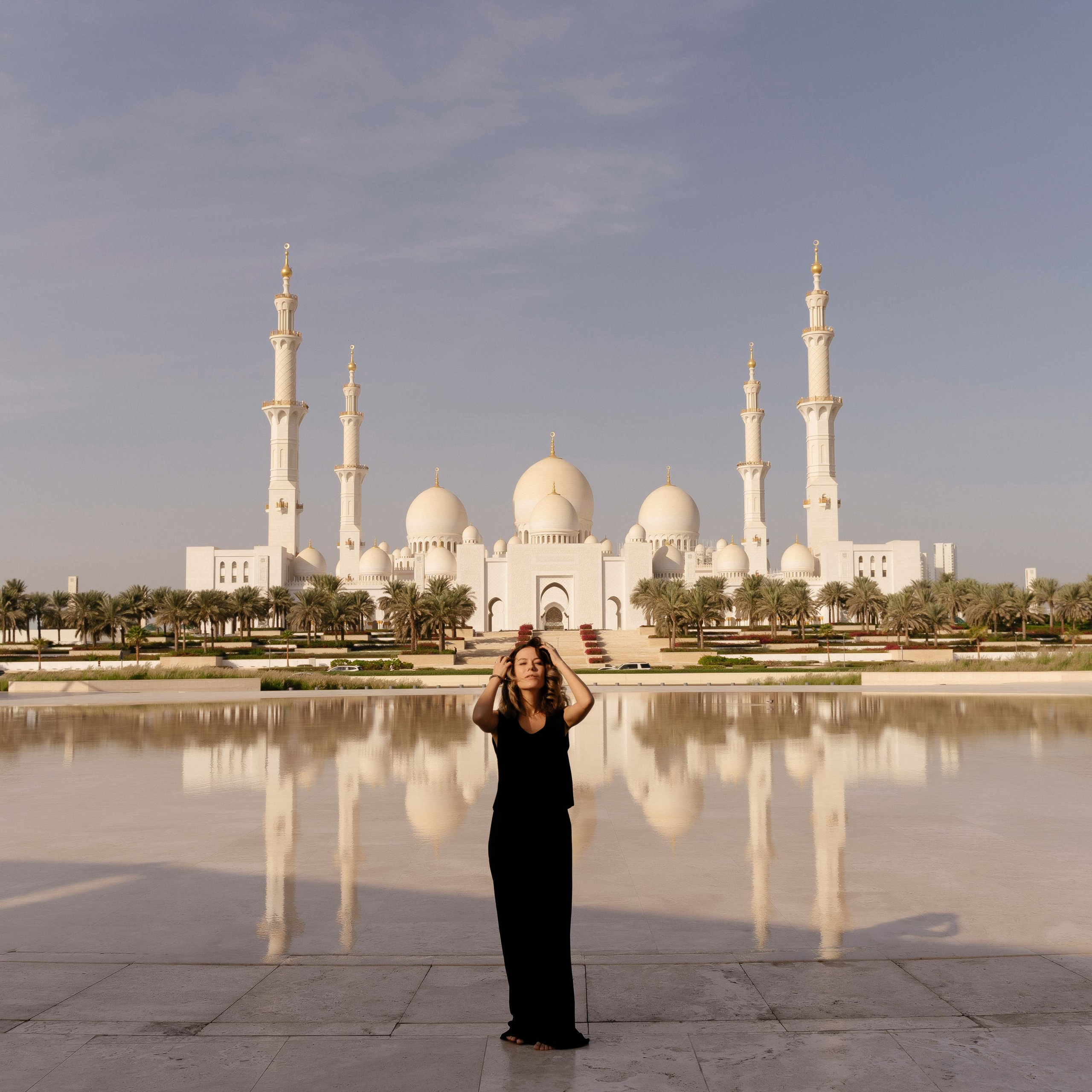 Наташа в пустыне 22 год. Фотограф и видеограф в Москве и Абу Даби Мария Кулагина
