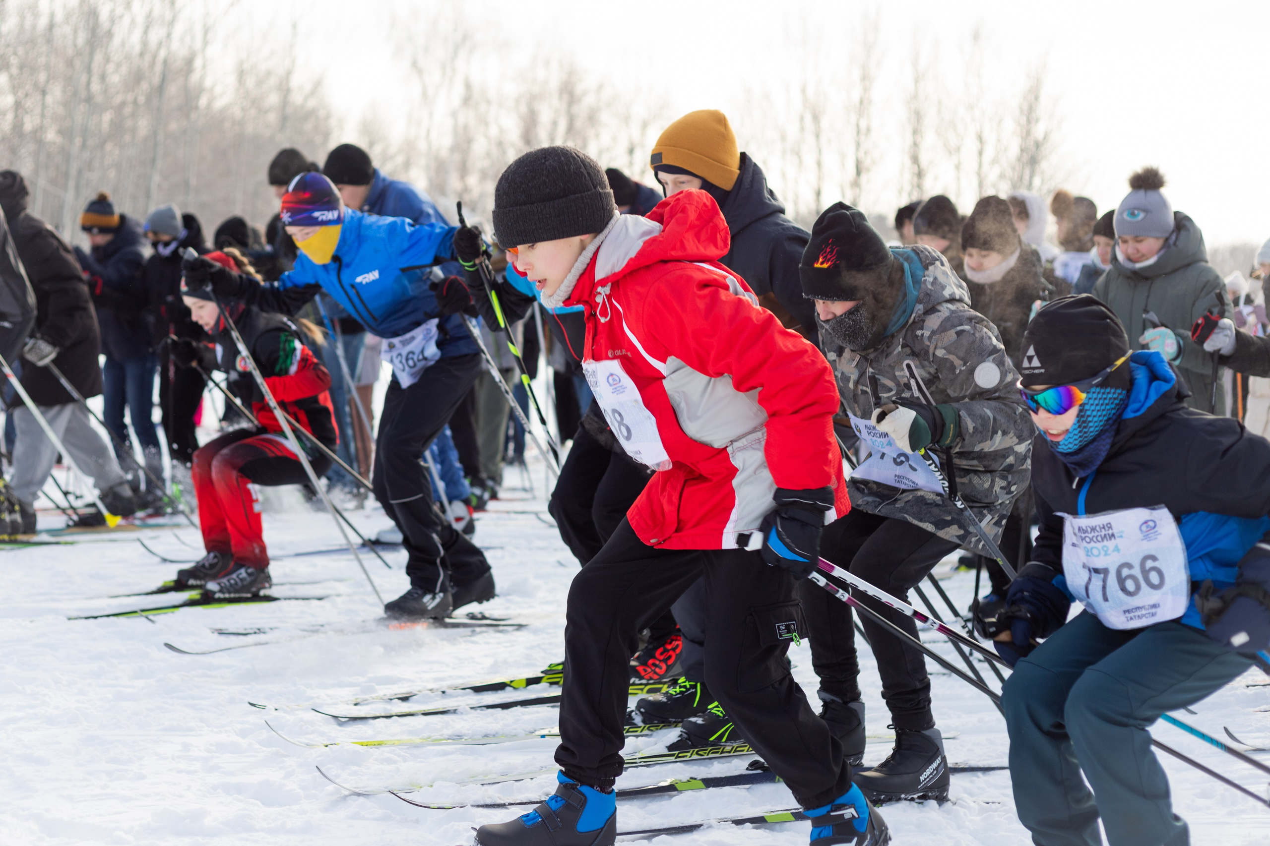 Лыжня России 2024. Портретный и репортажный фотограф Елизавета Рудовская|Казань