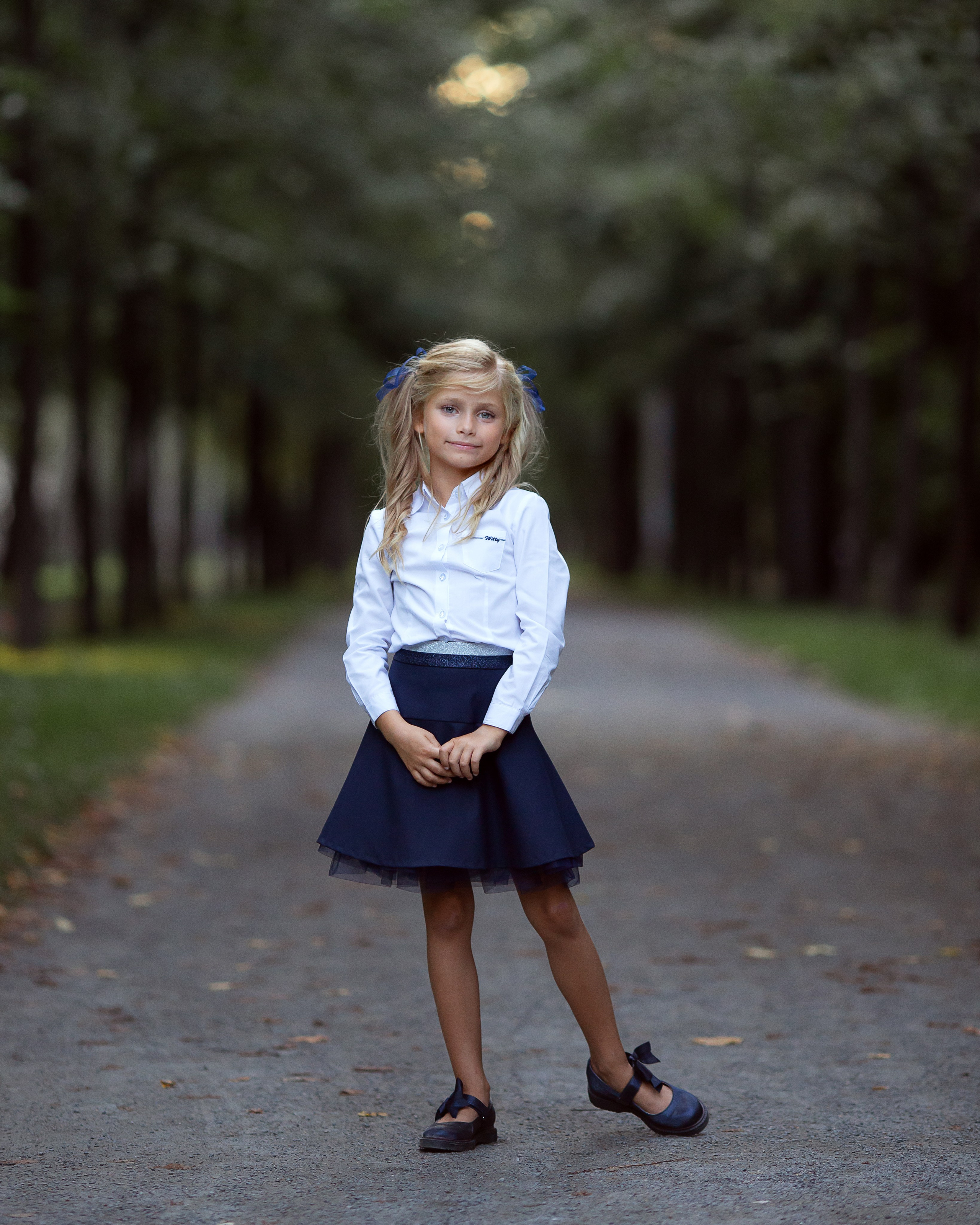 Съемка Алины к 1 сентября. Выпускные альбомы и школьный фотограф в Подольске, Троицке, Щербинке, Москве и Московской области