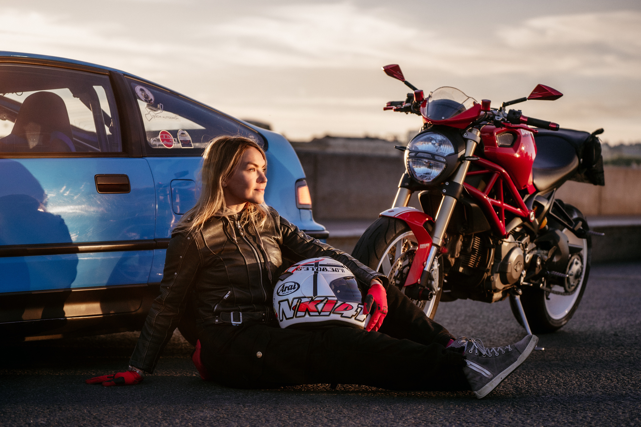 Фото на мото. Фотограф в Крыму Анастасия Оллилайнен