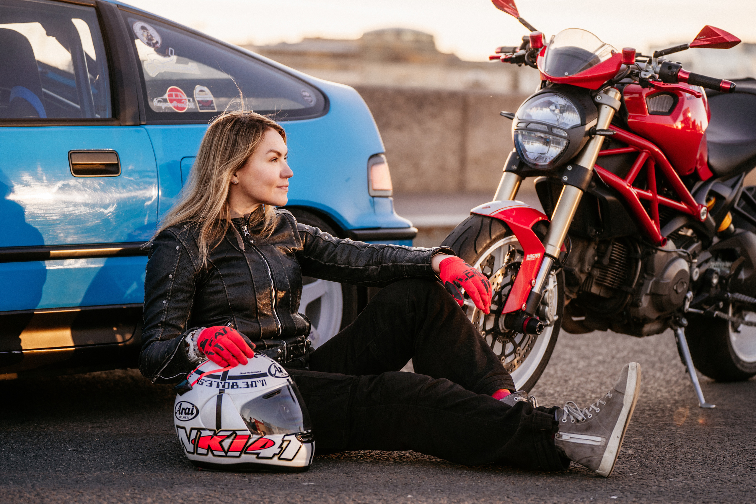 Фото на мото. Фотограф в Крыму Анастасия Оллилайнен