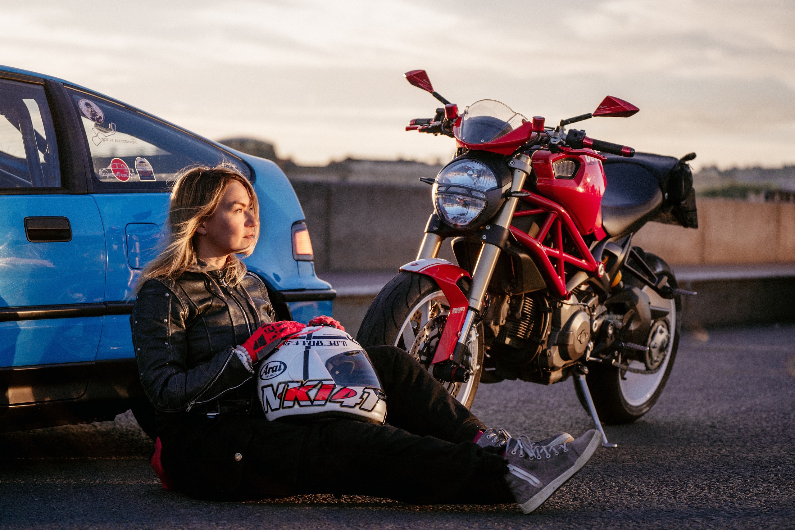 Фото на мото. Фотограф в Крыму Анастасия Оллилайнен