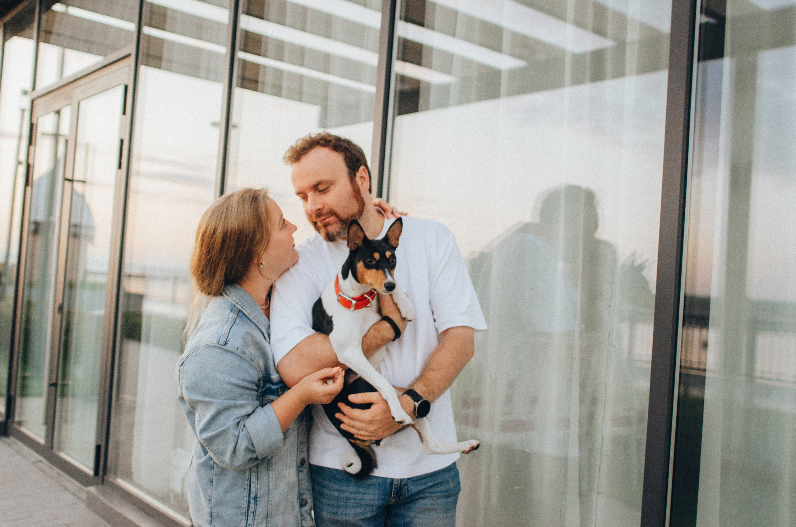 Лена, Никита и Эсма. Фотограф-анималист Богданова Полина
