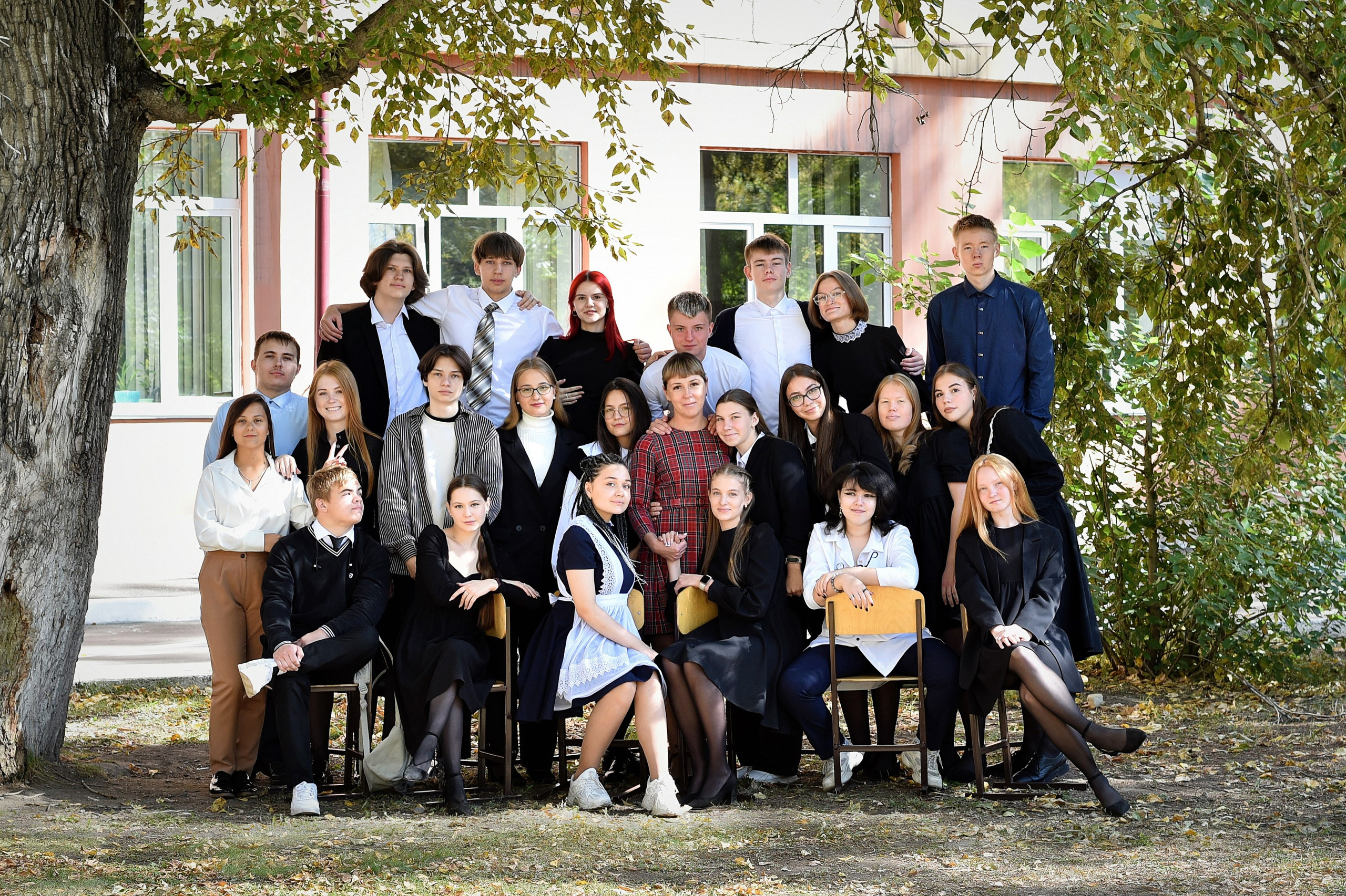 ФОТОСЕССИЯ В ПАРКЕ осень. Школьный фотограф ЛАРИСА МАТВЕЕНКО