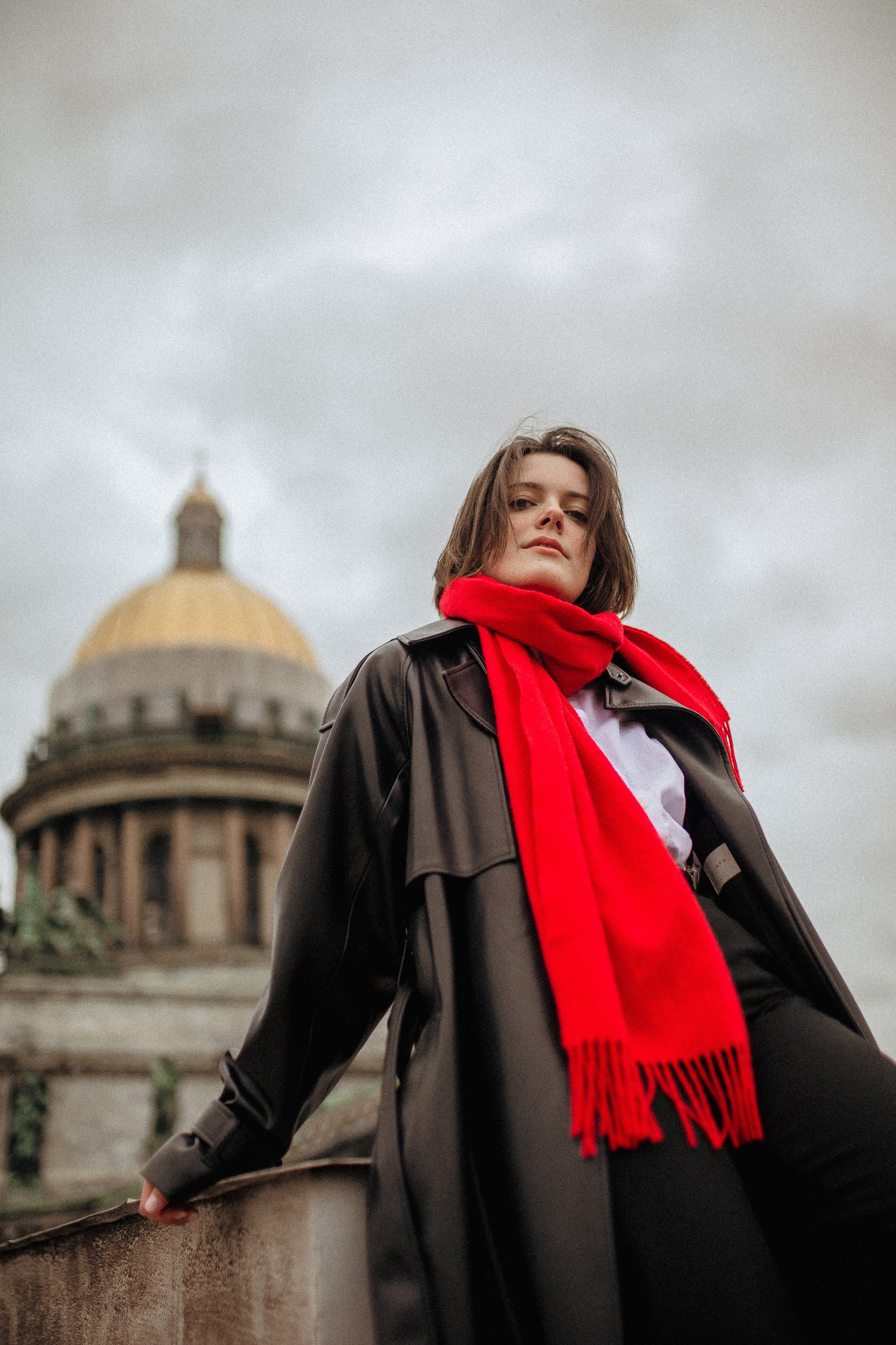 Анна на крышах Питера. Семейный и Свадебный фотограф в Санкт-Петербурге Плохая Екатерина